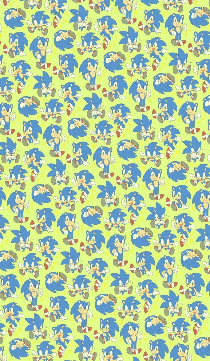 683x1170 Sonic Green Background