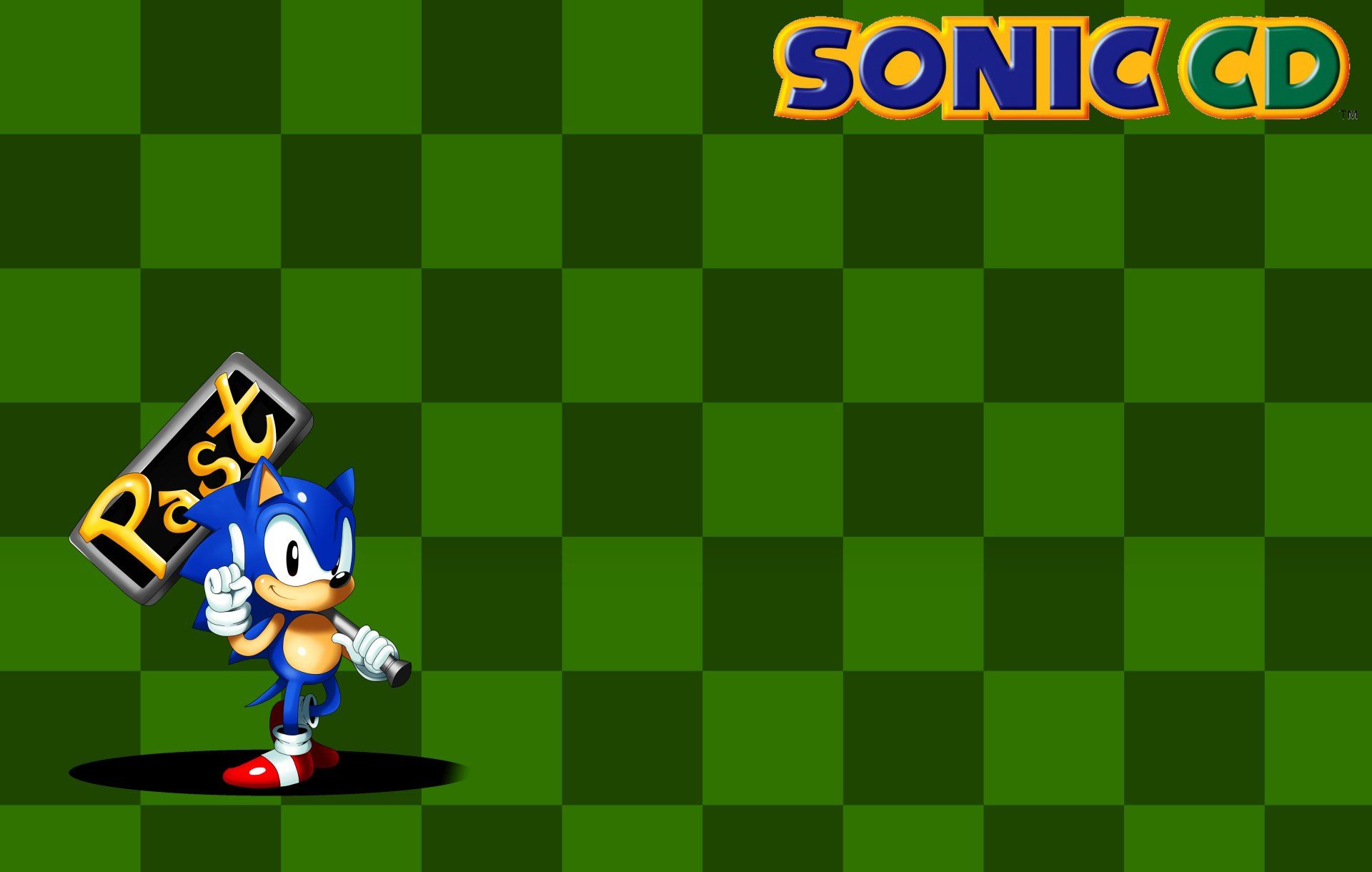 1920x1220 Sonic CD Ultra HD 4K Wallpaper: Classic Sonic In Time Travel Adventure By Ss2sonicx4523