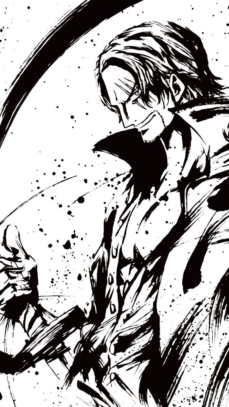 736x1308 One piece shanks wallpaper. Shanks tattoos one piece, Akagami no shanks, One piece manga