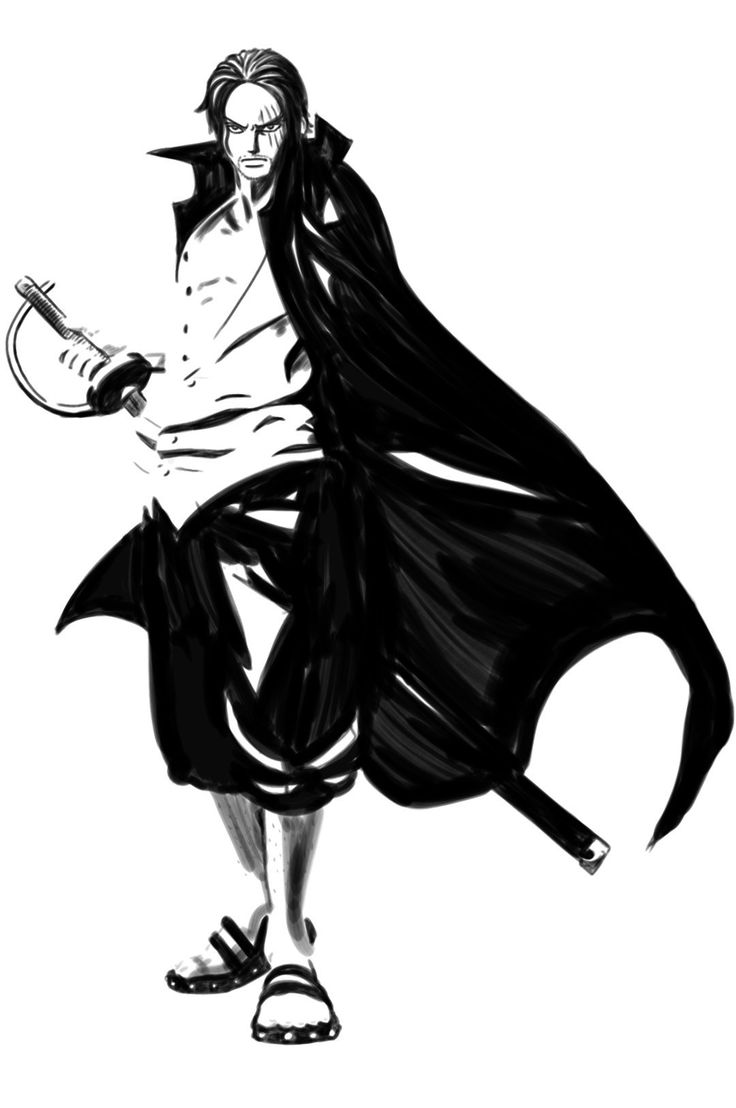 736x1108 Shanks one piece tattoo ideas. Shanks with arm, Mihawk, Mushoku tensei
