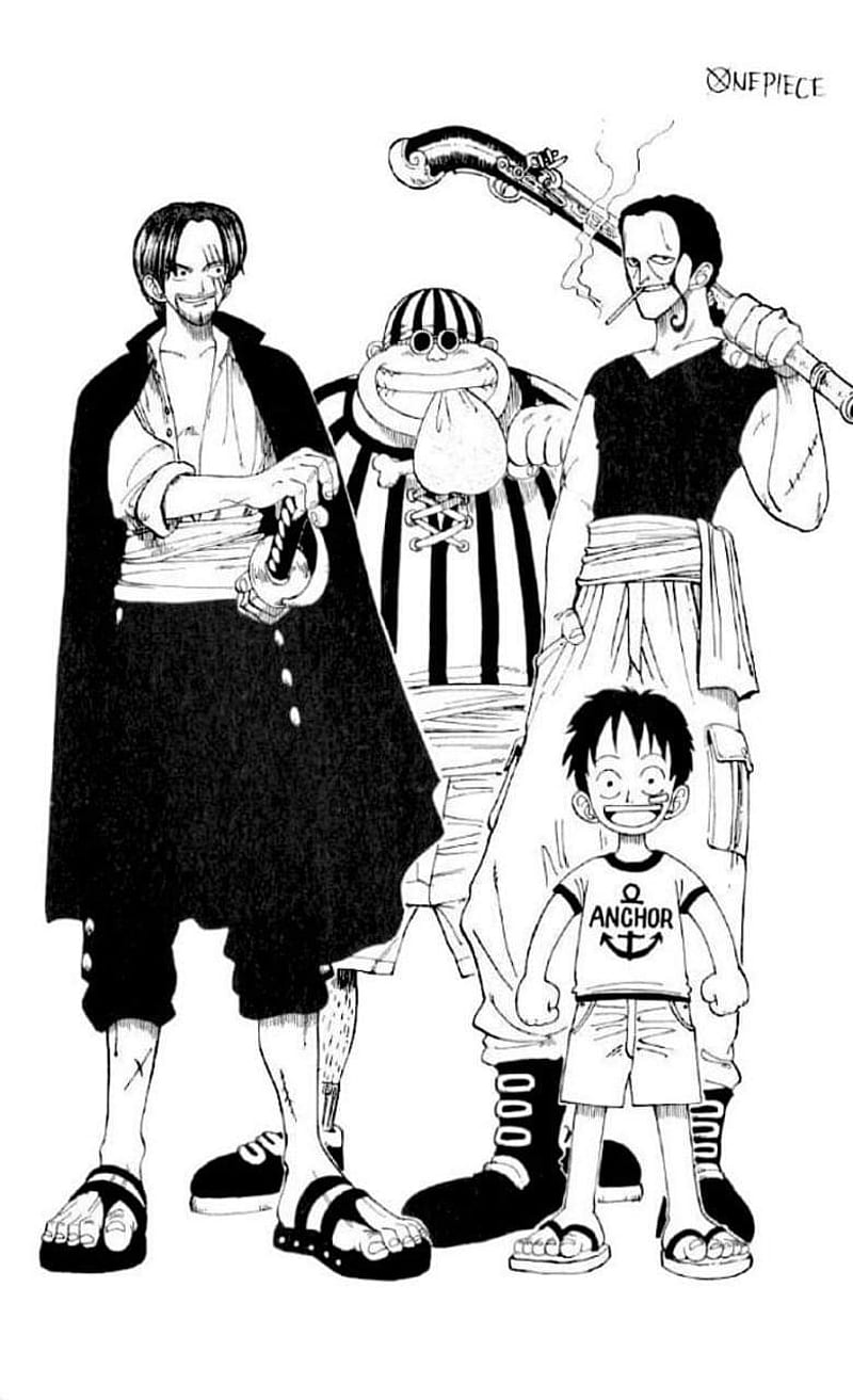800x1313 Luffy y Shanks, one piece, HD phone wallpaper