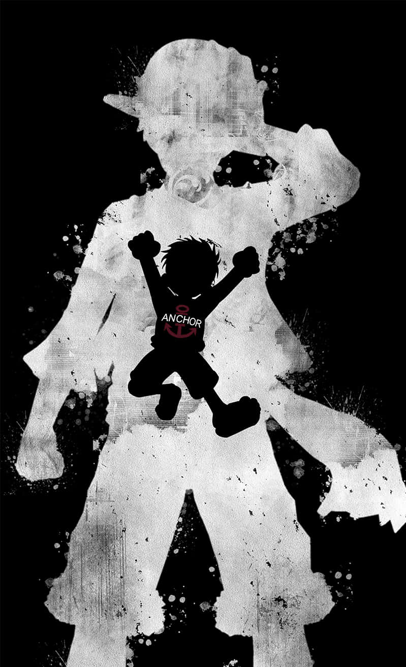 799x1313 One Piece Black And White With Shanks Wallpaper