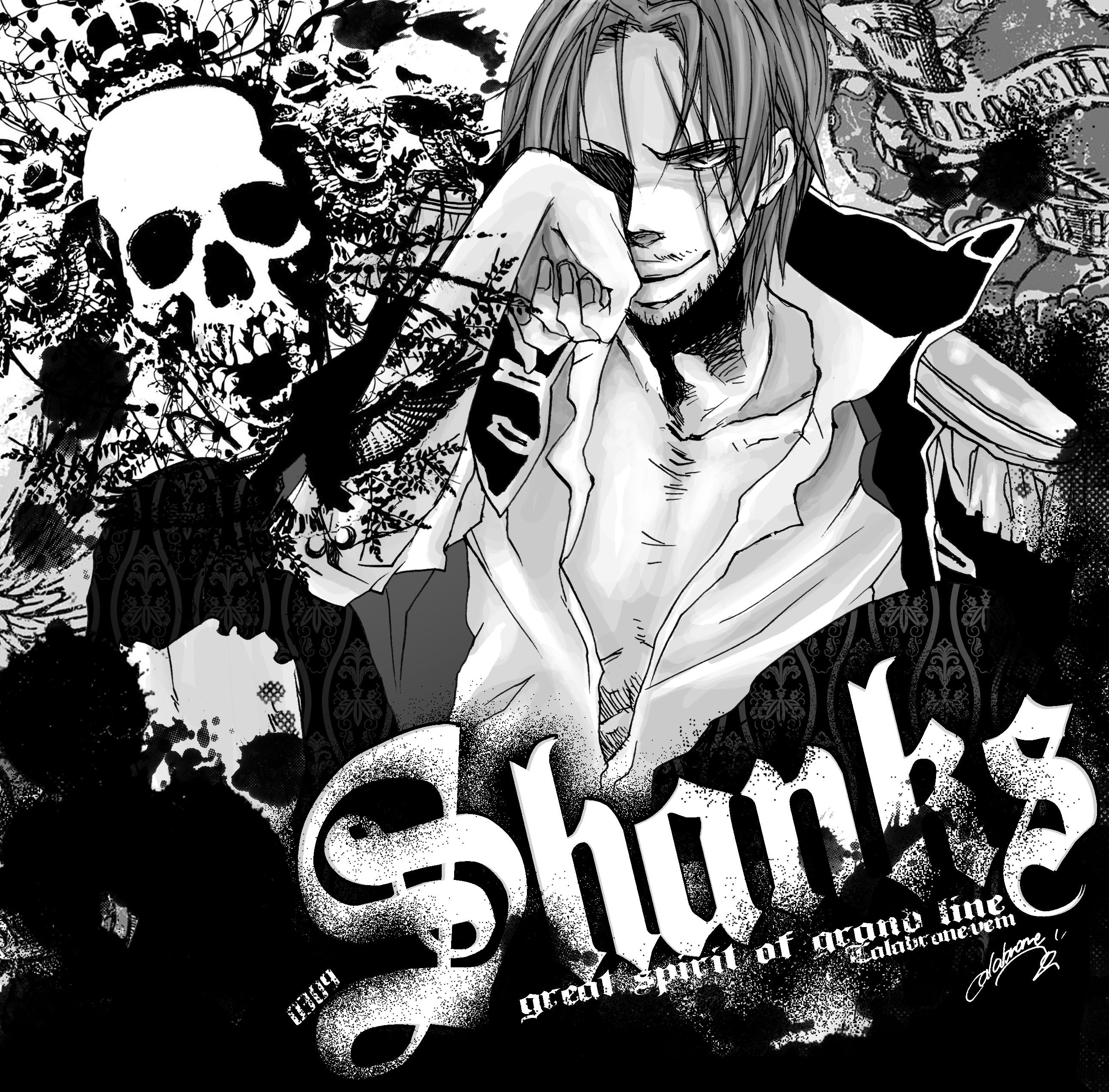 2591x2549 Shanks PIECE. Anime Image Board