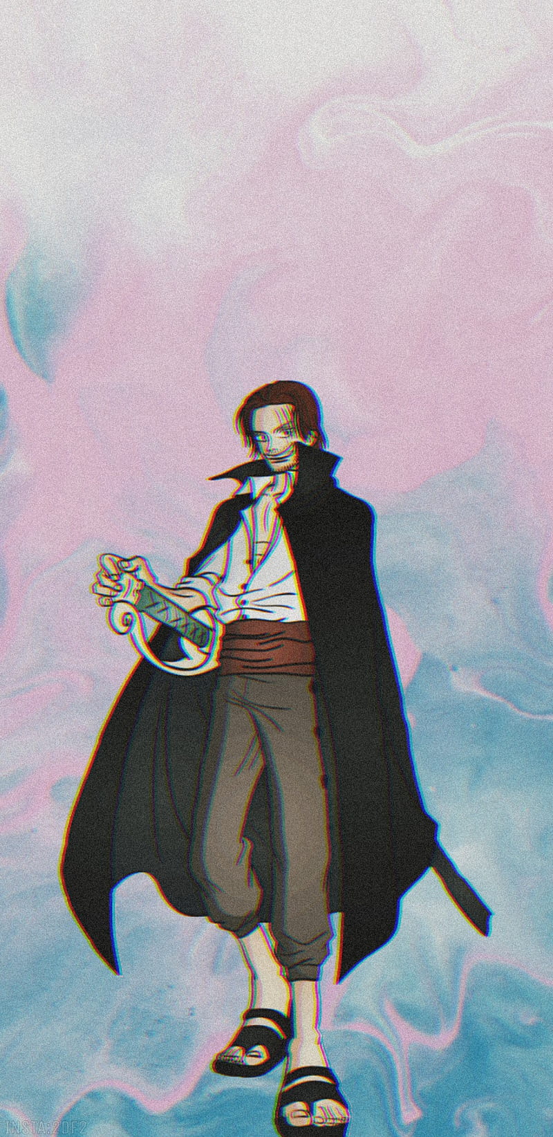 800x1644 One piece, shanks, HD phone wallpaper