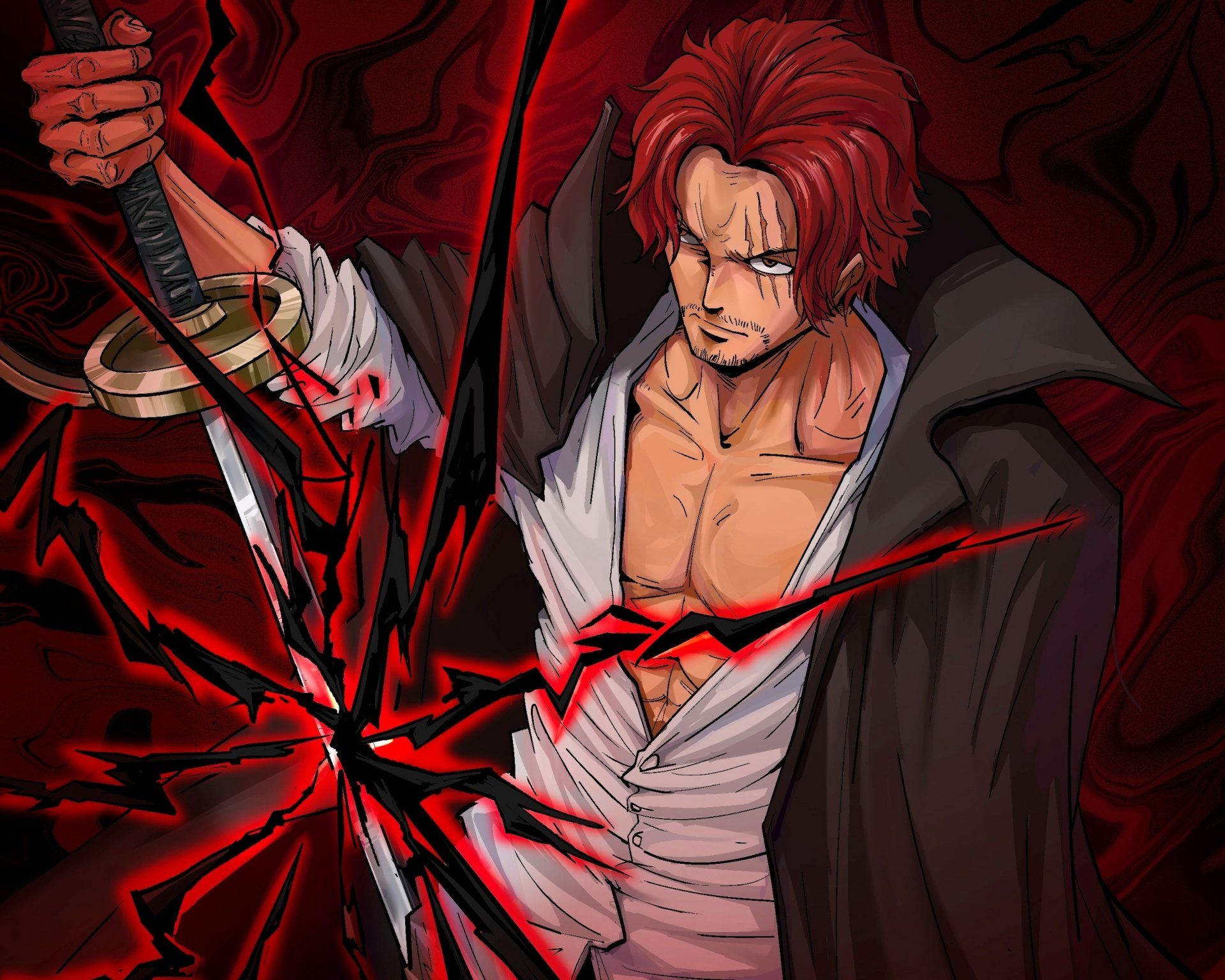 1920x1536 Shanks One Piece HD Wallpaper
