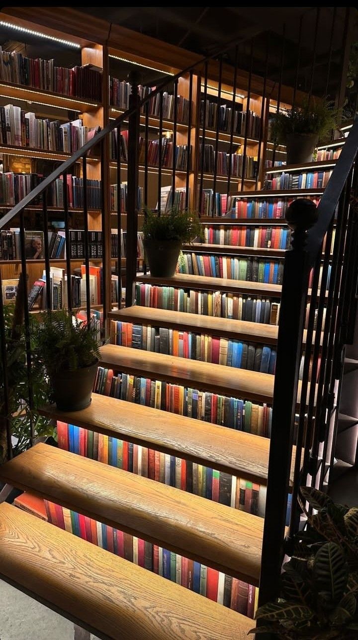 720x1288 Cozy Library with Books and Plants. Araç deposu