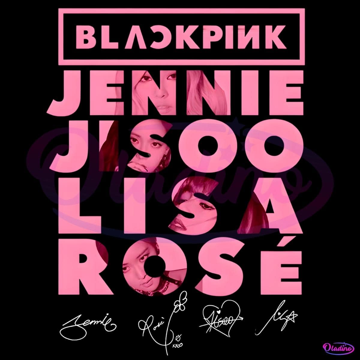 1200x1200 Blackpink World Tour 2025 Kpop Concert Tee Jisoo Jennie Lisa Rose Fan Merch