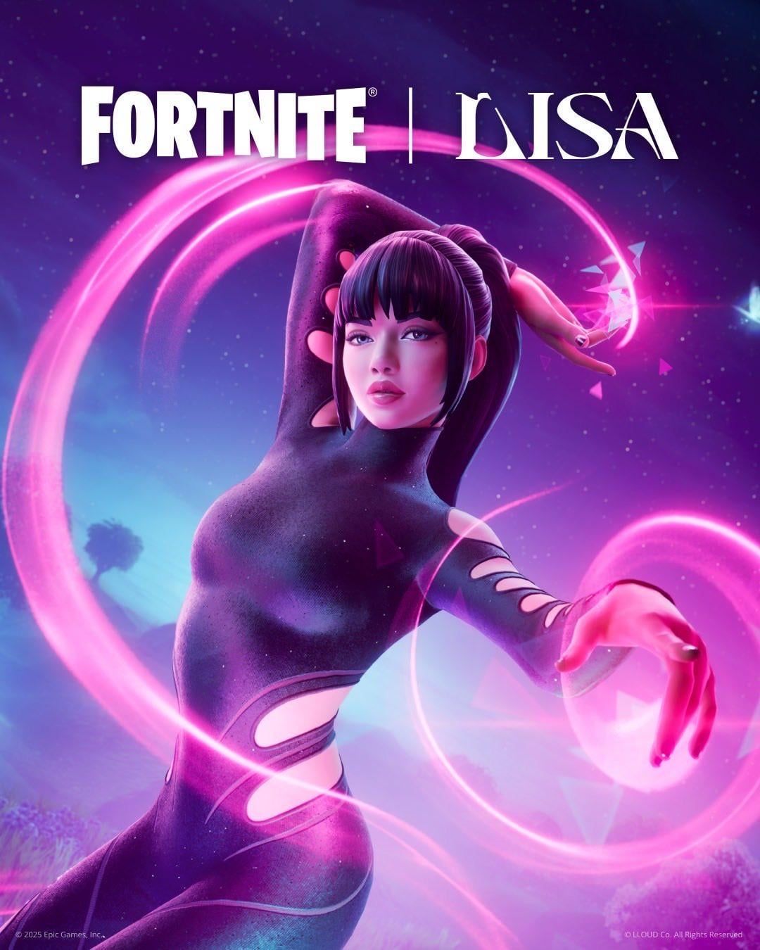 1080x1350 LISA (BLACKPINK) Festival 2025 (Teaser Poster)