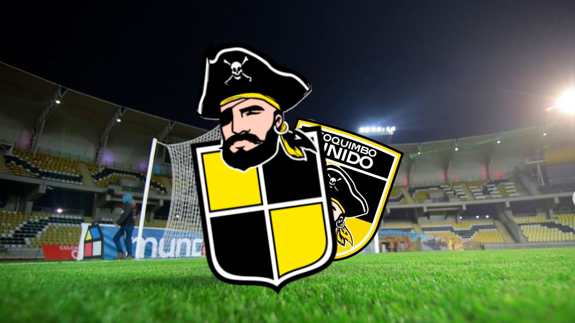 1920x1080 Coquimbo Unido en la Premier League?: Tiktoker rediseña logo pirata al estilo inglés