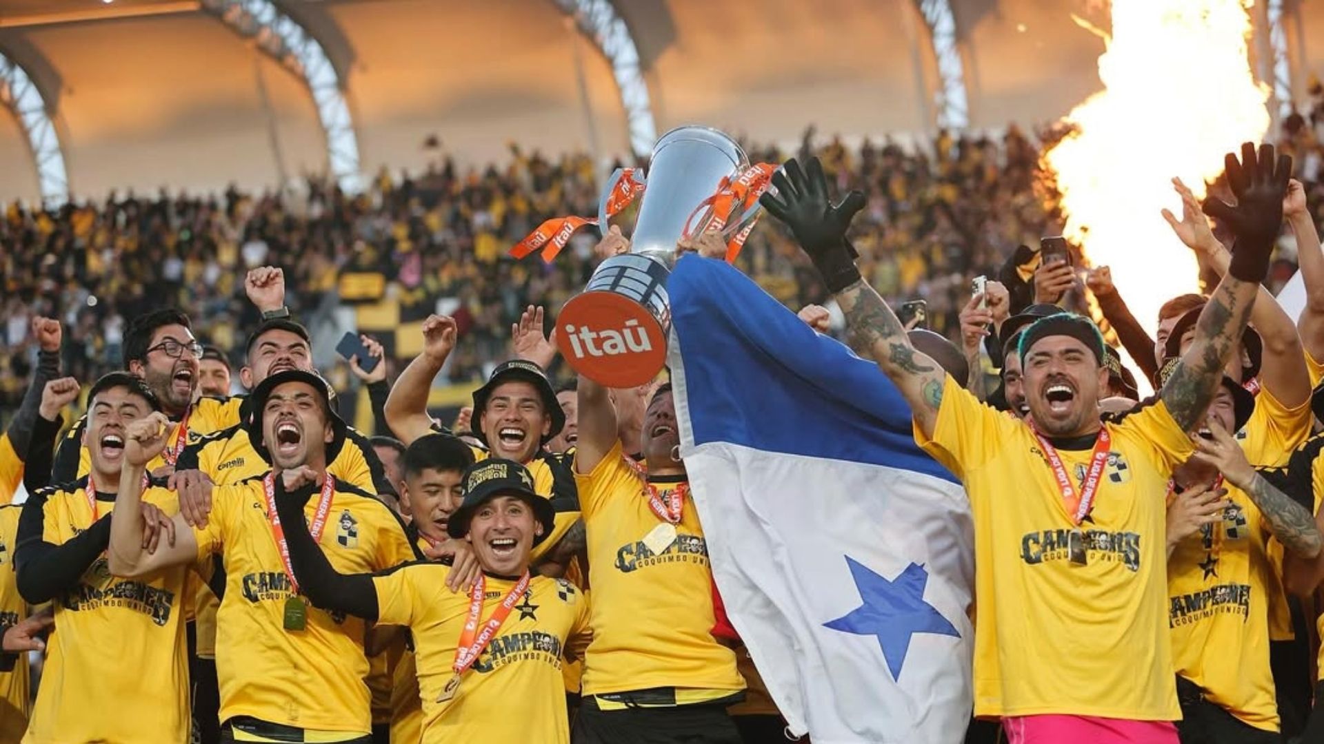 1920x1080 Coquimbo Unido baja su primera estrella: Campeones de la Liga de Primera Itaú 2025