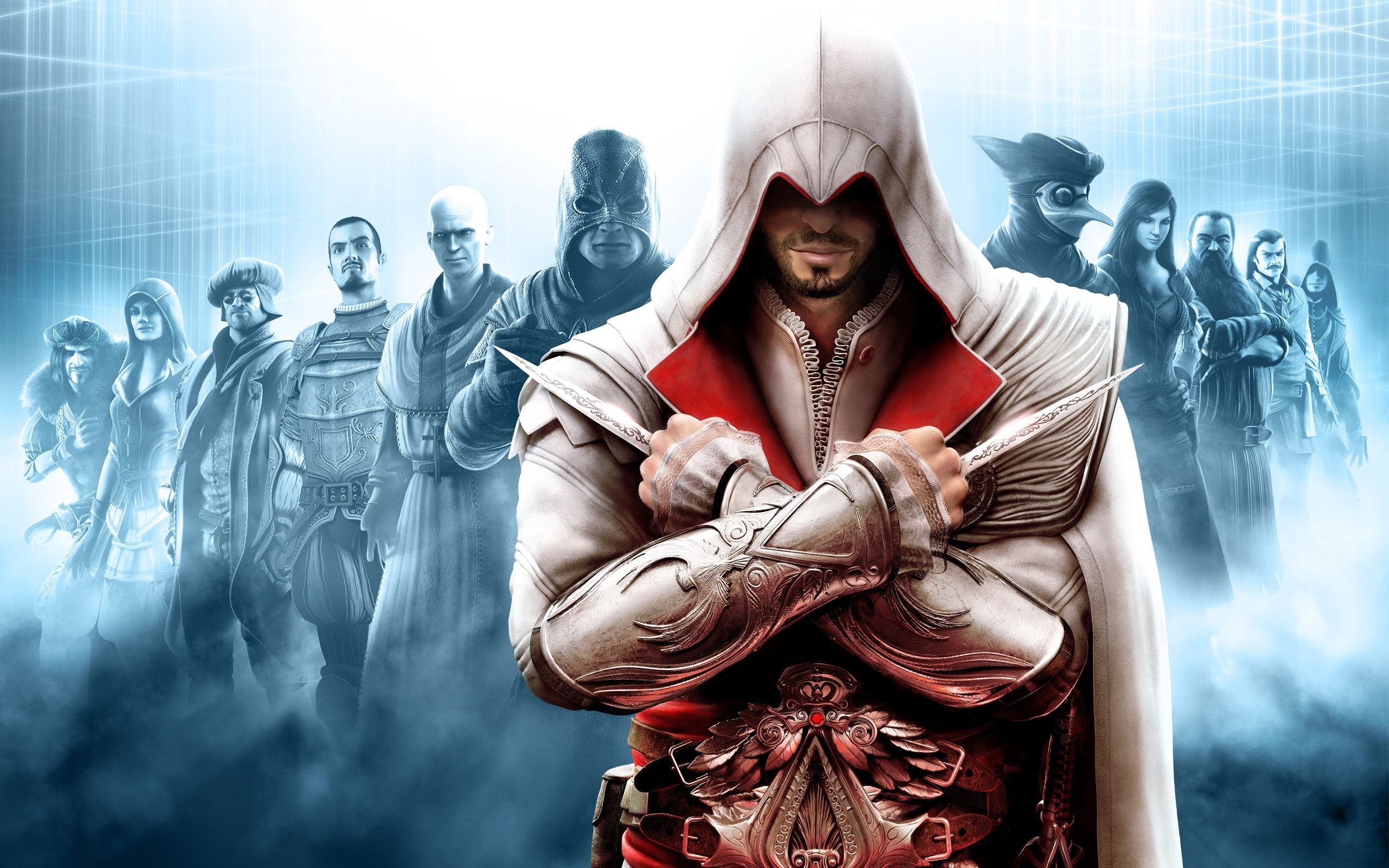 2560x1600 Desktop wallpaper: Ezio (Assassin's Creed), Assassin's Creed: Brotherhood, Assassin's Creed, Video Game 4K free download for PC. 262727