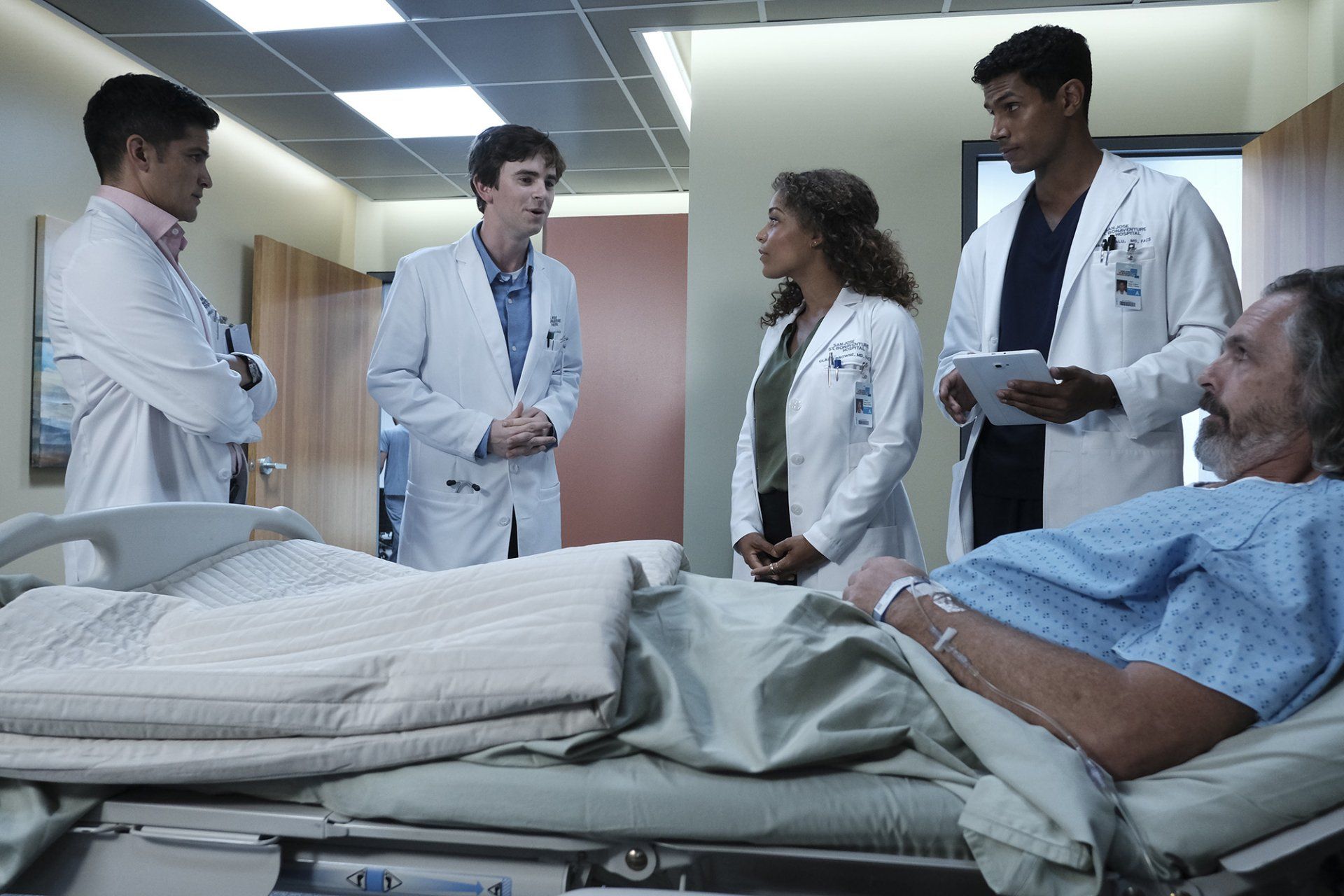 1920x1280 The Good Doctor TV Series HD Wallpaper. Medical Drama Cast Desktop Backgroundx1333