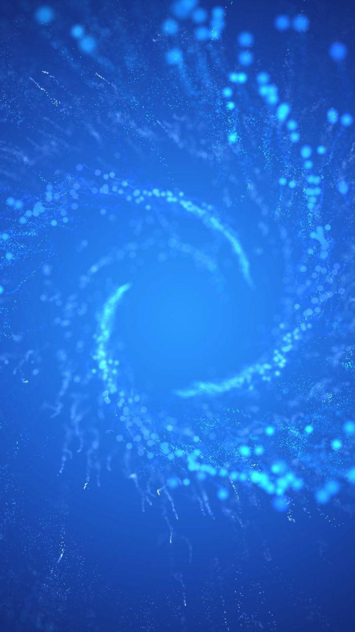 720x1280 Cosmic, blue, swirl, abstract, 720x1280 wallpaper. Abstract, Blue aesthetic, Wallpaper