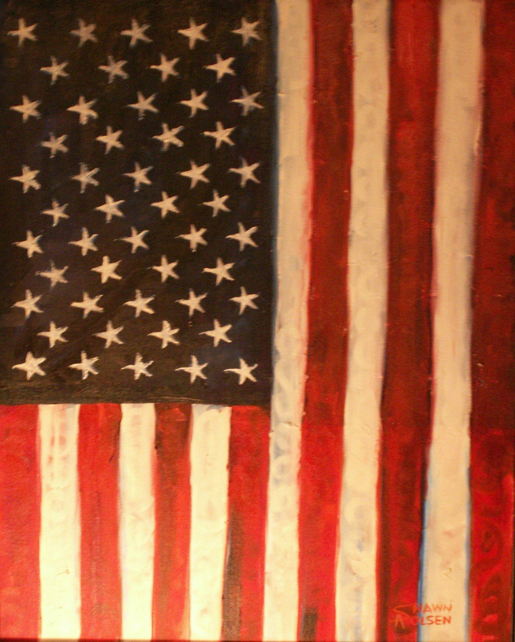 1752x2184 Fifty Stars, Hanging Vertically