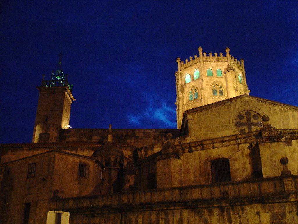 1024x768 Ourense Cathedral. Ourense, Spain