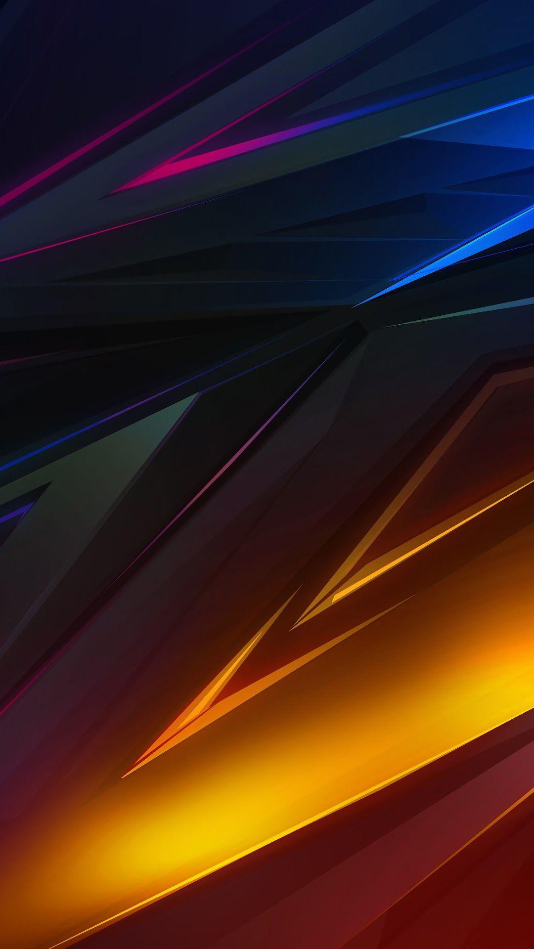 1080x1920 Colorful, Dark, Abstract, Polygon, 3D iPhone 6s, 6 HD Wallpaper, Image, Background, Photo and Picture. Mocah.org HD Wallpaper