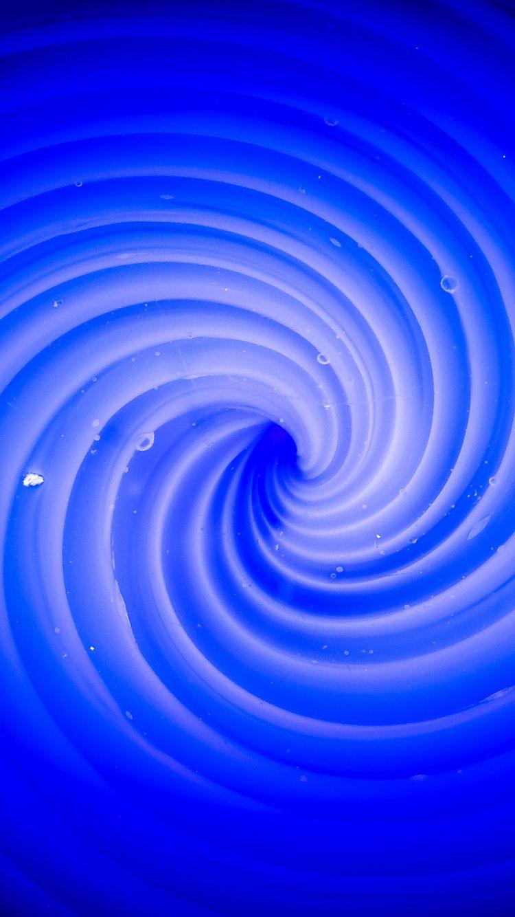 750x1334 Download Abstraction, blue swirl wallpaper, 750x iphone iPhone 8