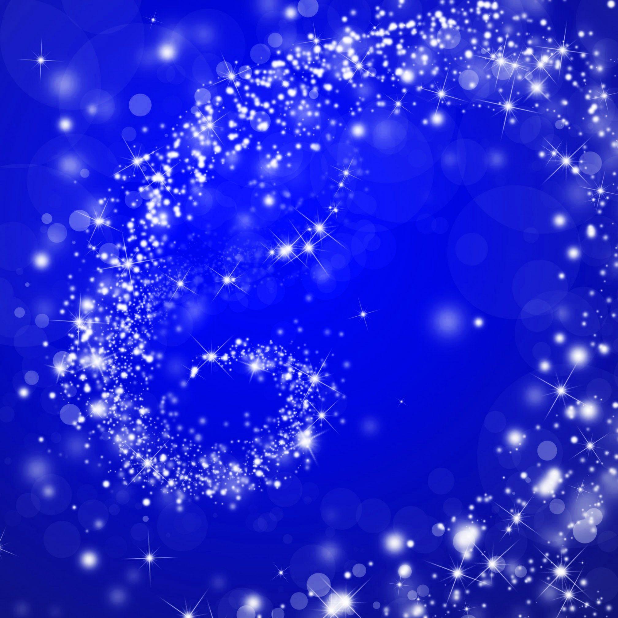 2016x2016 Stars at Xmas Background Image, Cards or Christmas Wallpaper
