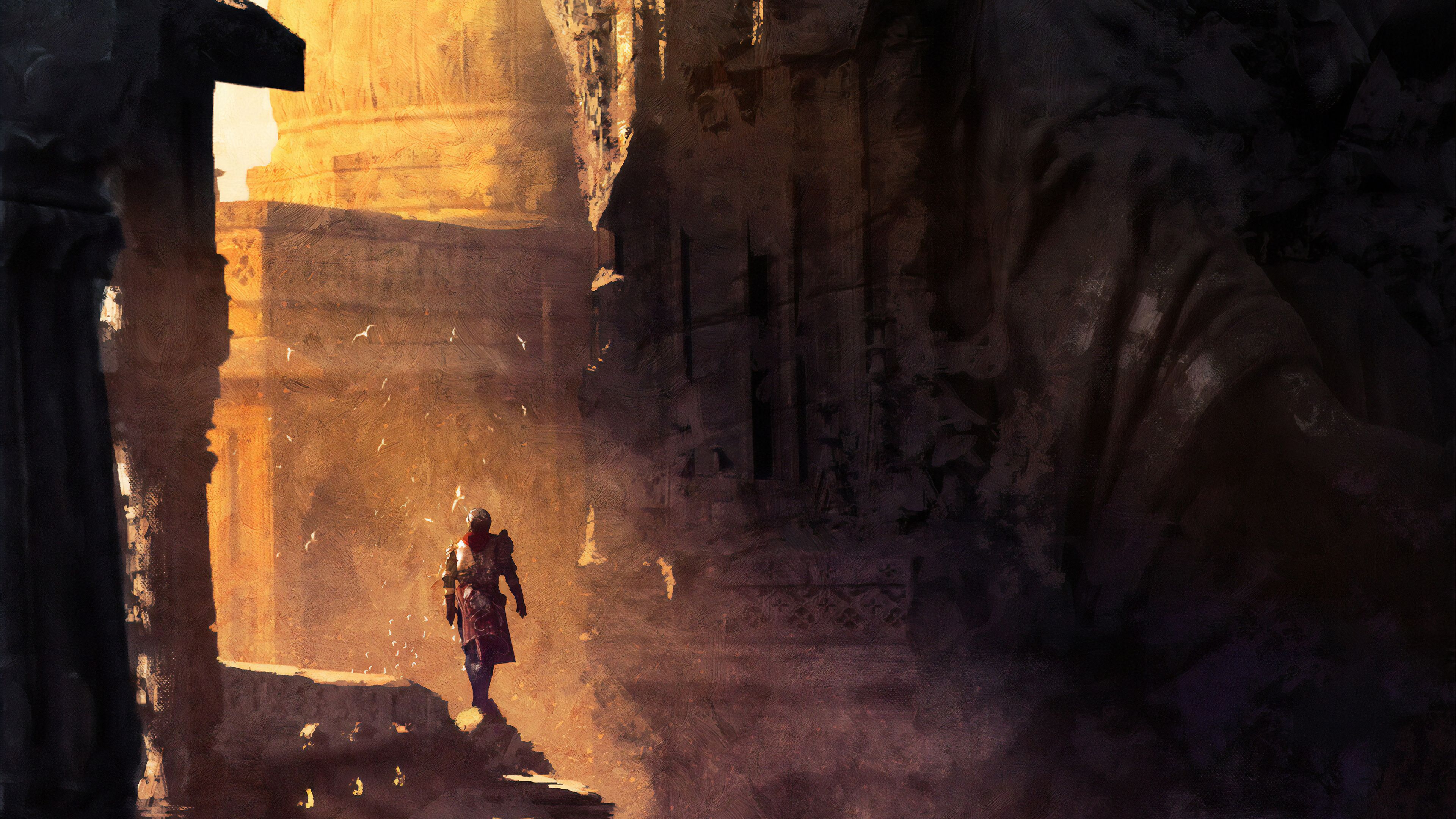 3840x2160 The Lost Knight Wallpaper, HD Artist Wallpaper, 4k Wallpaper, Image, Background, Photos and Picture