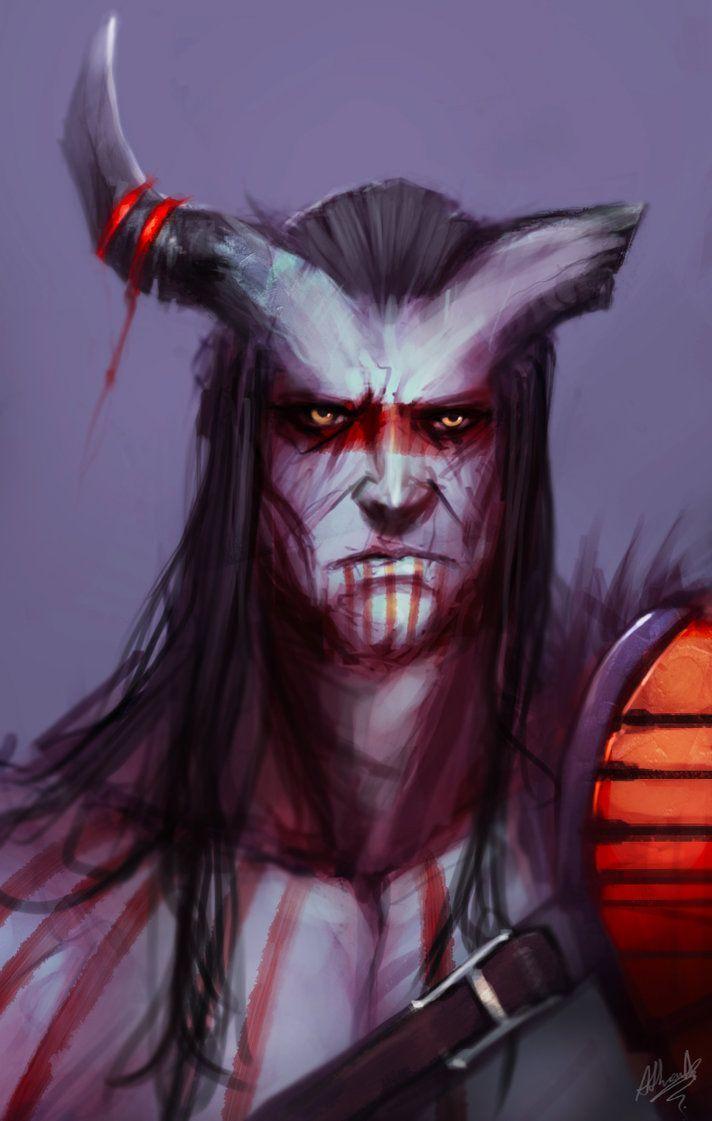 712x1121 Résultat de recherche d'image pour zariel tiefling. Dragon age rpg, Dragon age qunari, Dragon age