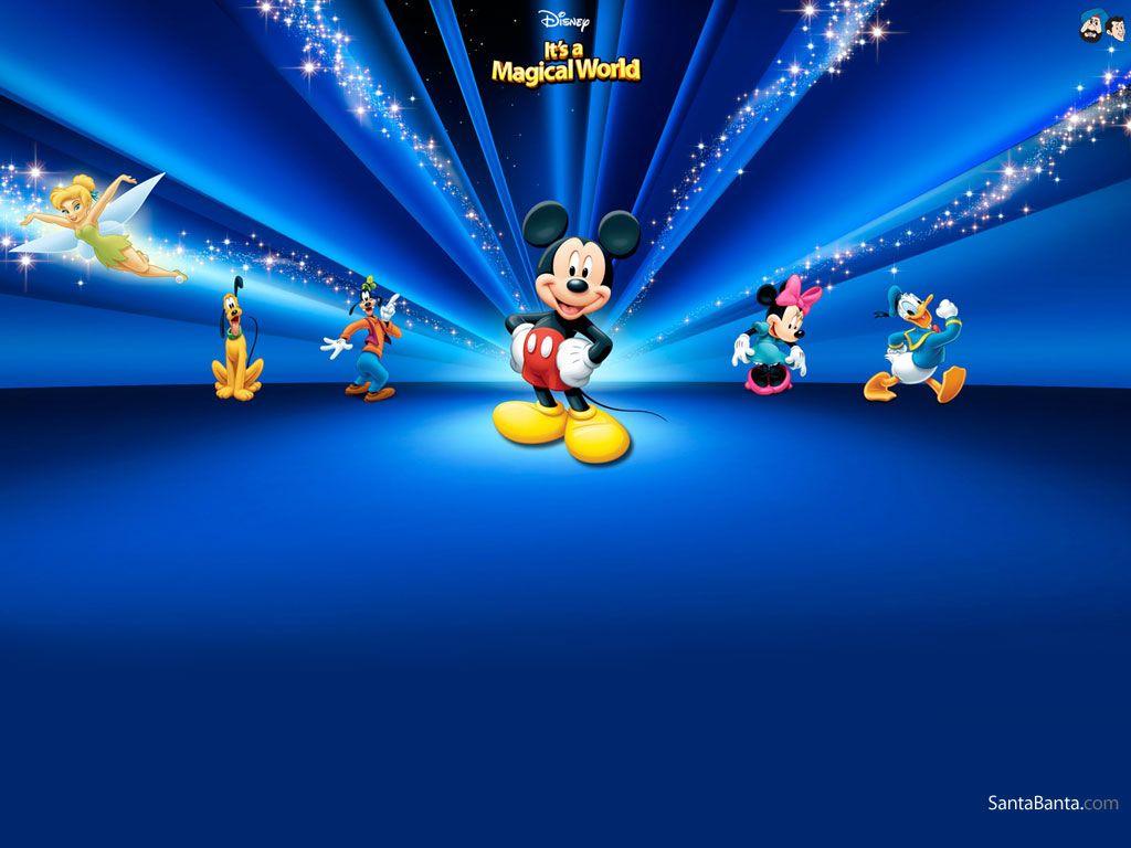 1024x768 Cartoon Characters Wallpaper