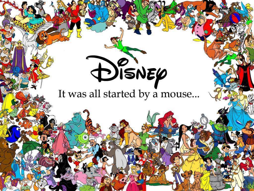 1024x768 Walt Disney Characters Wallpaper 15 Wallpaper HD