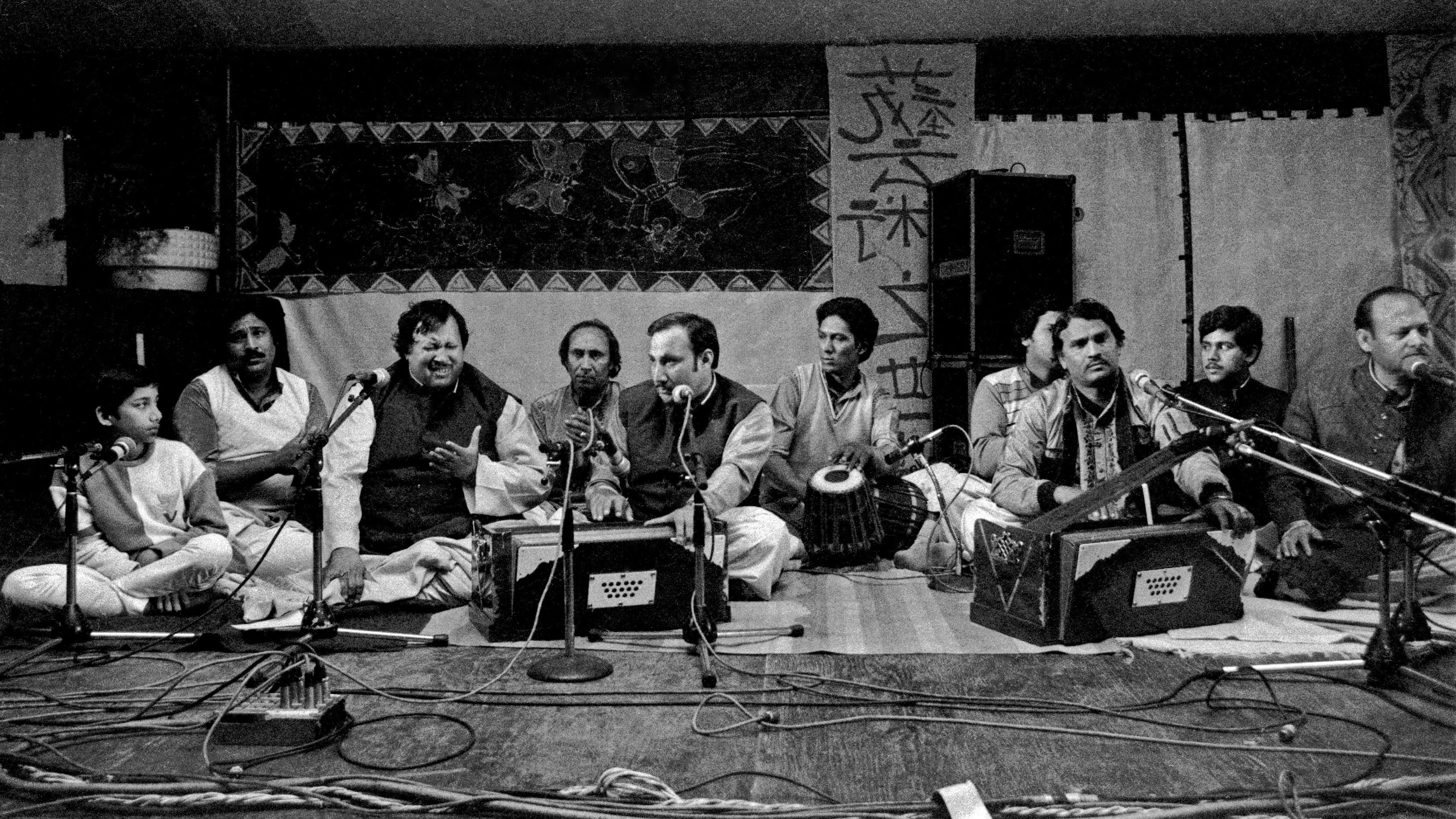 5000x2812 Stream Nusrat Fateh Ali Khan's Monumental 'Live At WOMAD 1985' Performance