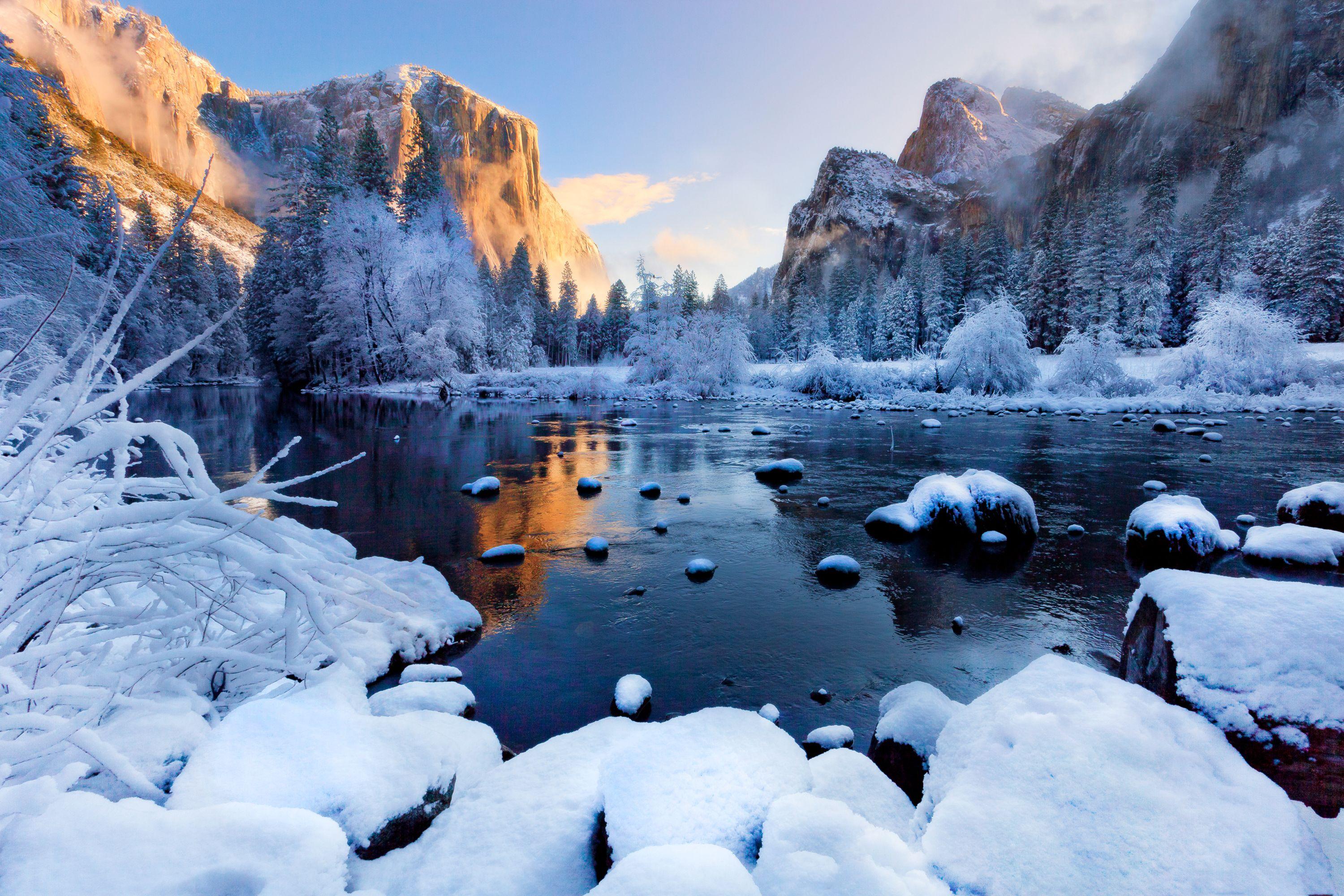 3000x2000 Yosemite Winter Wallpaper, 48 Desktop Image of Yosemite Winter