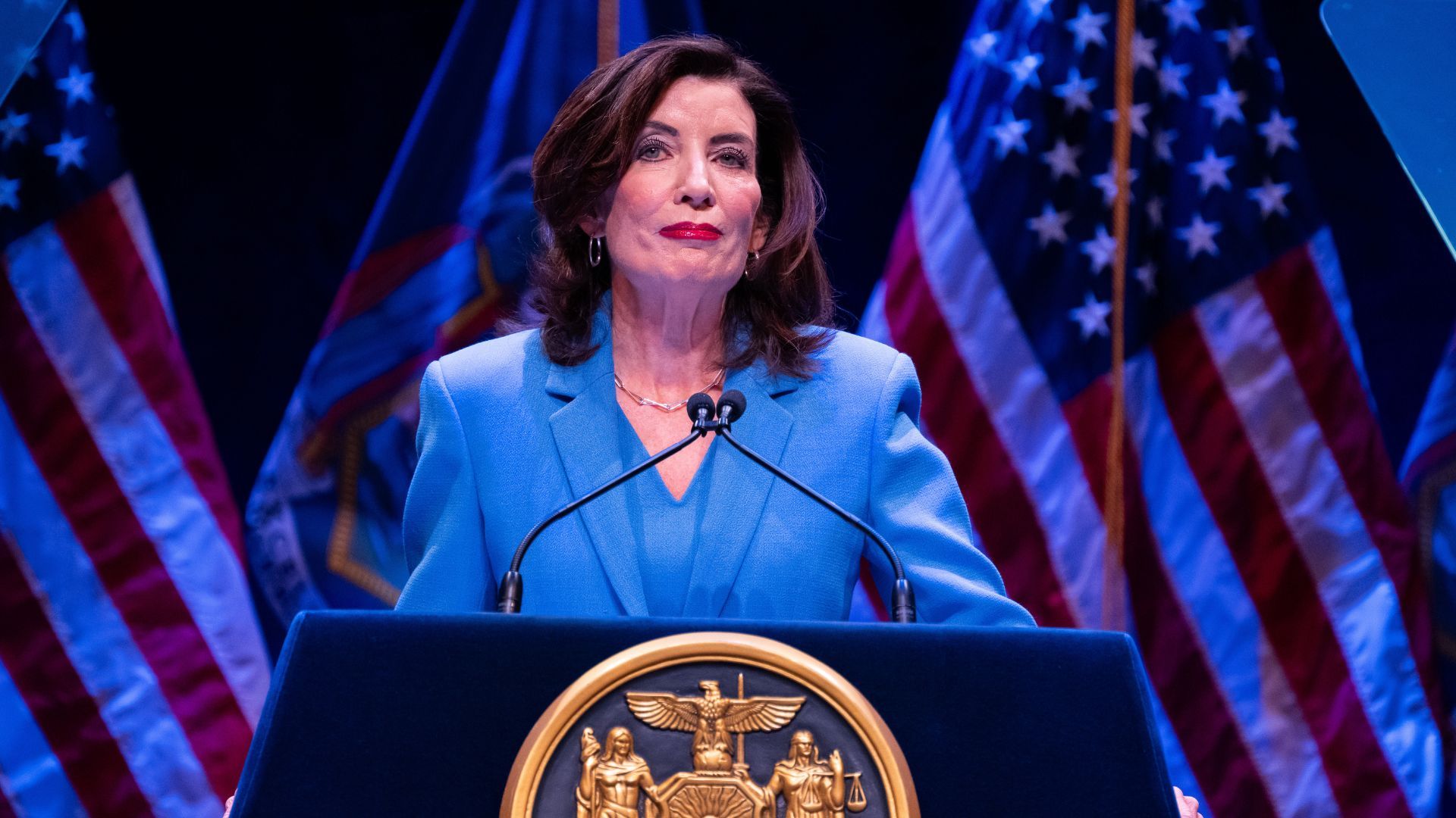 1920x1080 NY Gov. Kathy Hochul won't increase income tax to balance New York's $260B budget proposal New York