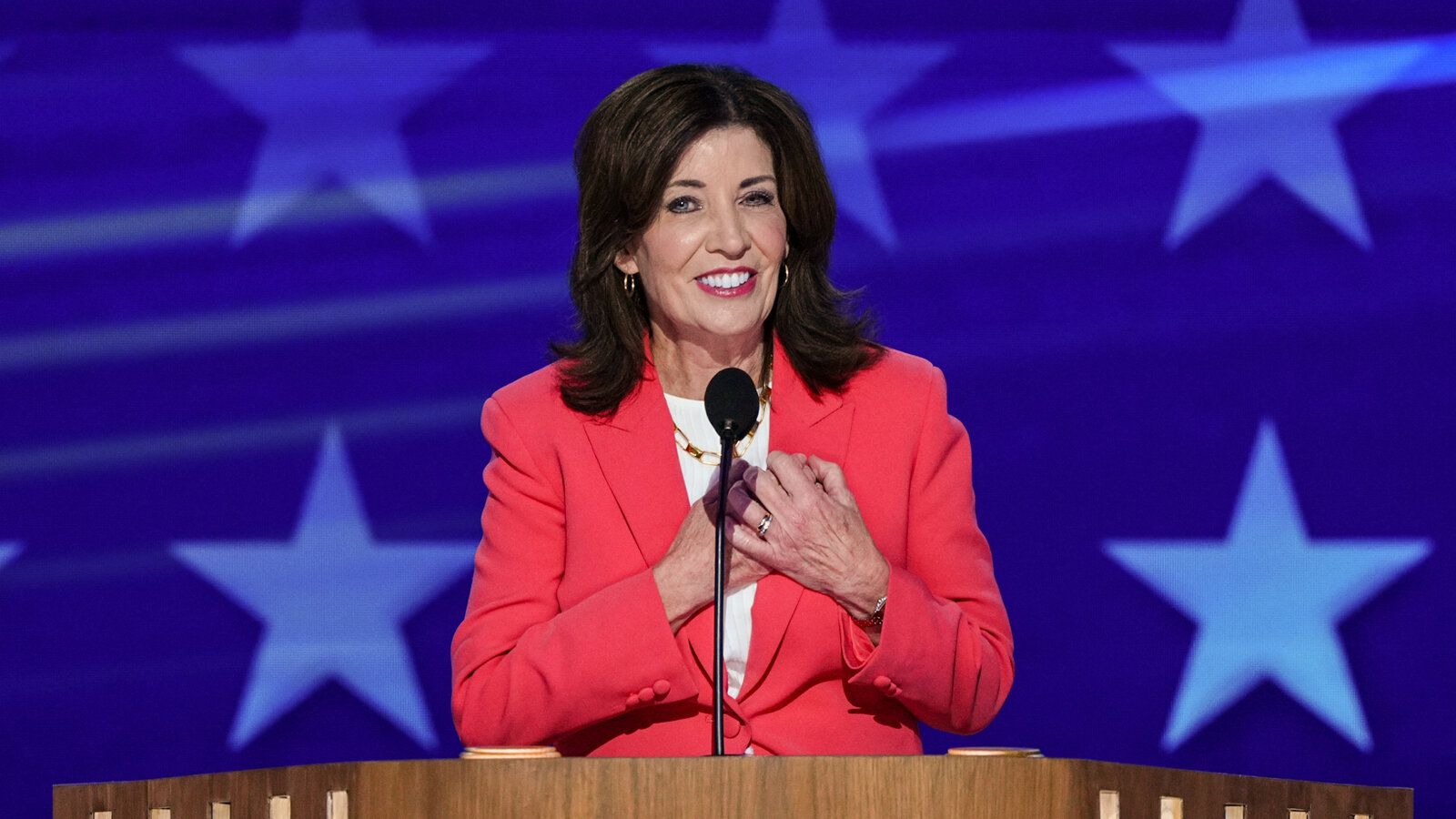1600x900 At DNC, Hochul Says Trump Lacks 'New York Values'