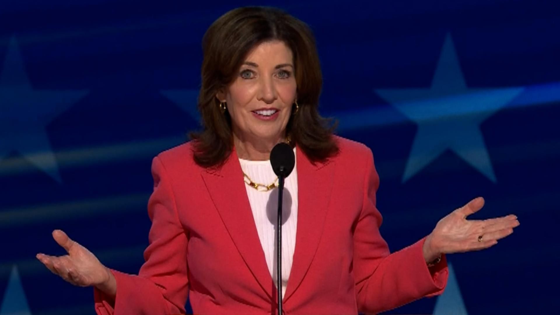 1920x1080 New York Gov. Kathy Hochul full speech at 2024 DNC (Aug. 2024)