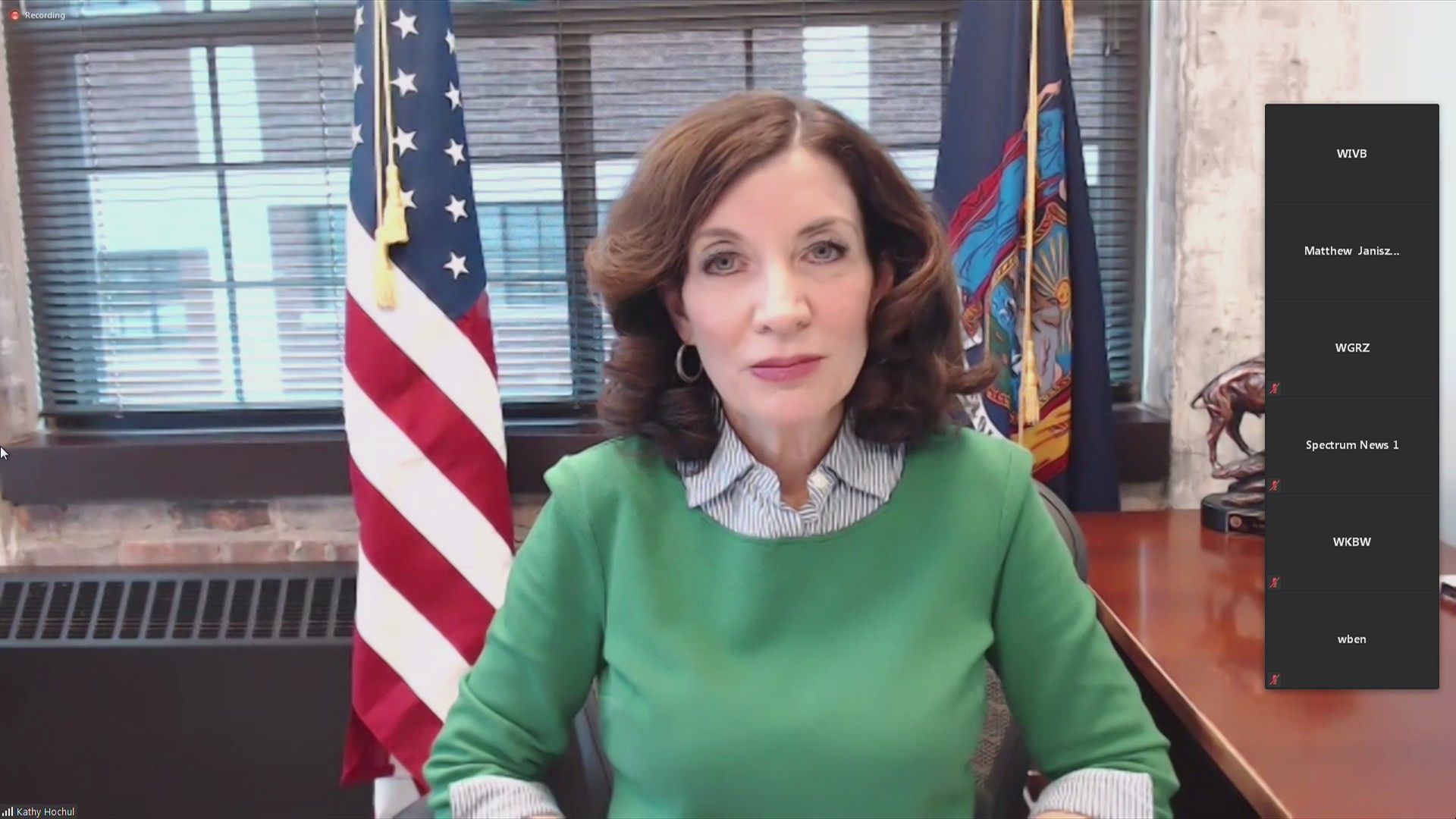 1920x1080 Lt. Gov. Kathy Hochul announces “control group” of local leaders will work together to reopen WNY. News 4 Buffalo