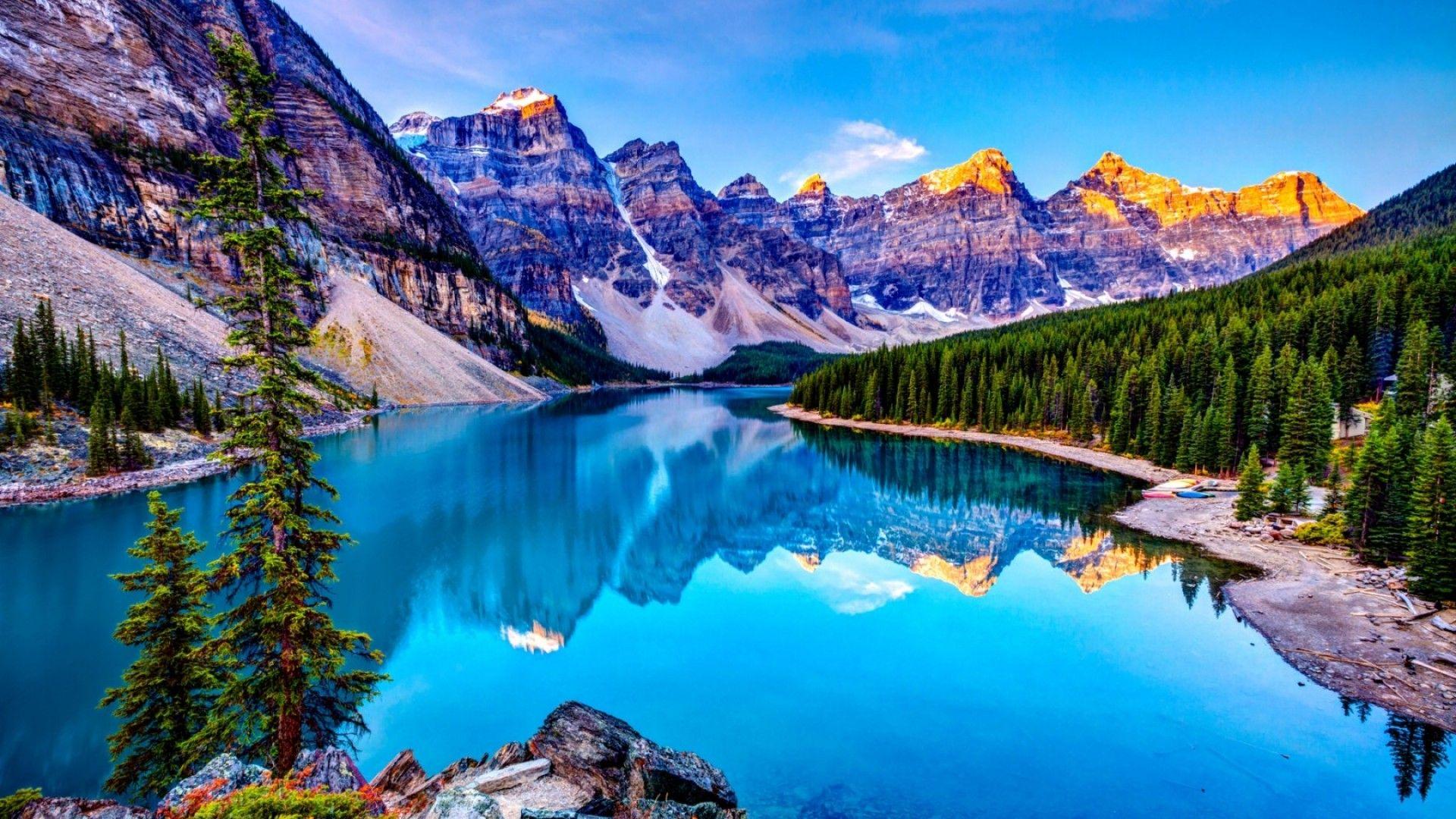 1920x1080 Rocky Mountain Wallpaper