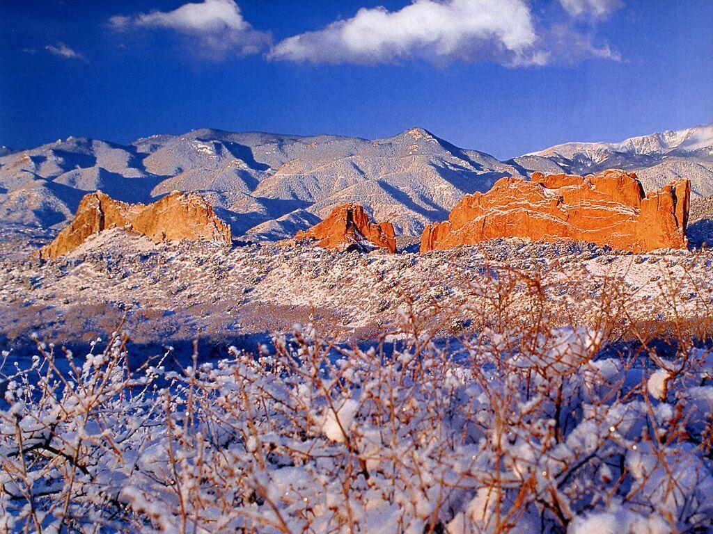 1024x768 Colorado Garden Of The Gods
