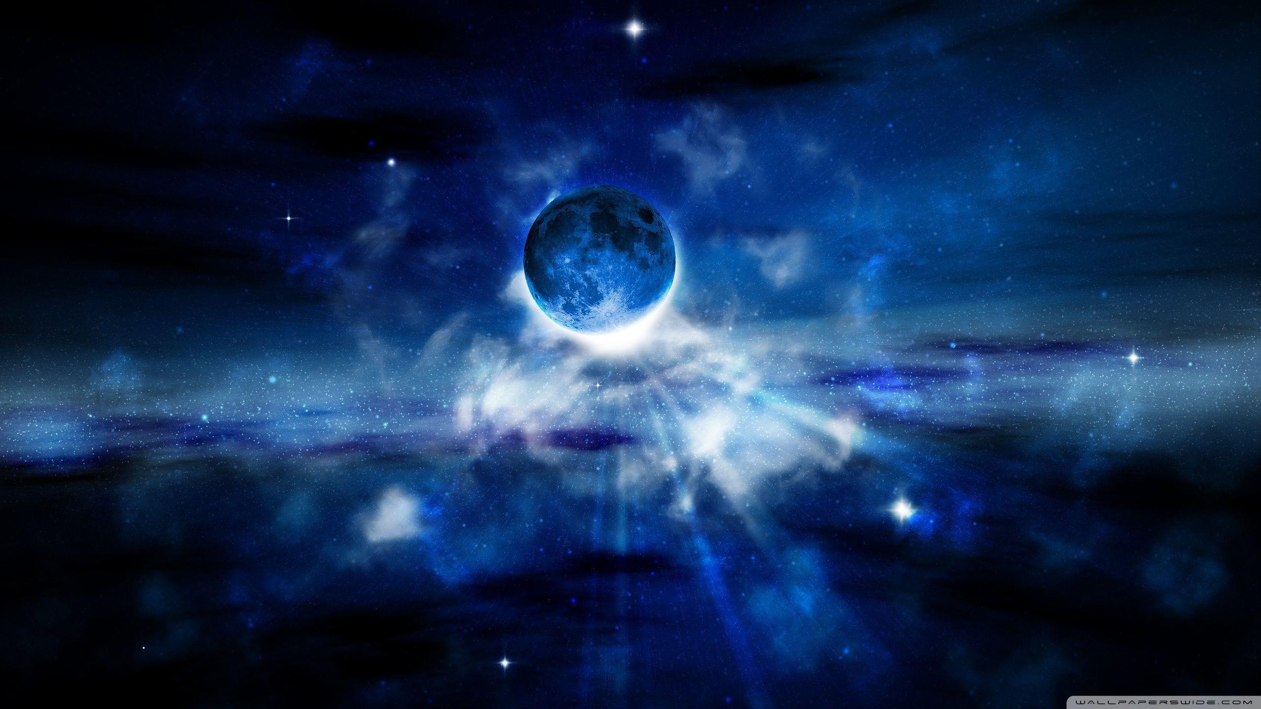 2560x1440 Blue Moon Ultra HD Desktop Background Wallpaper for 4K UHD TV : Multi Display, Dual Monitor : Tablet