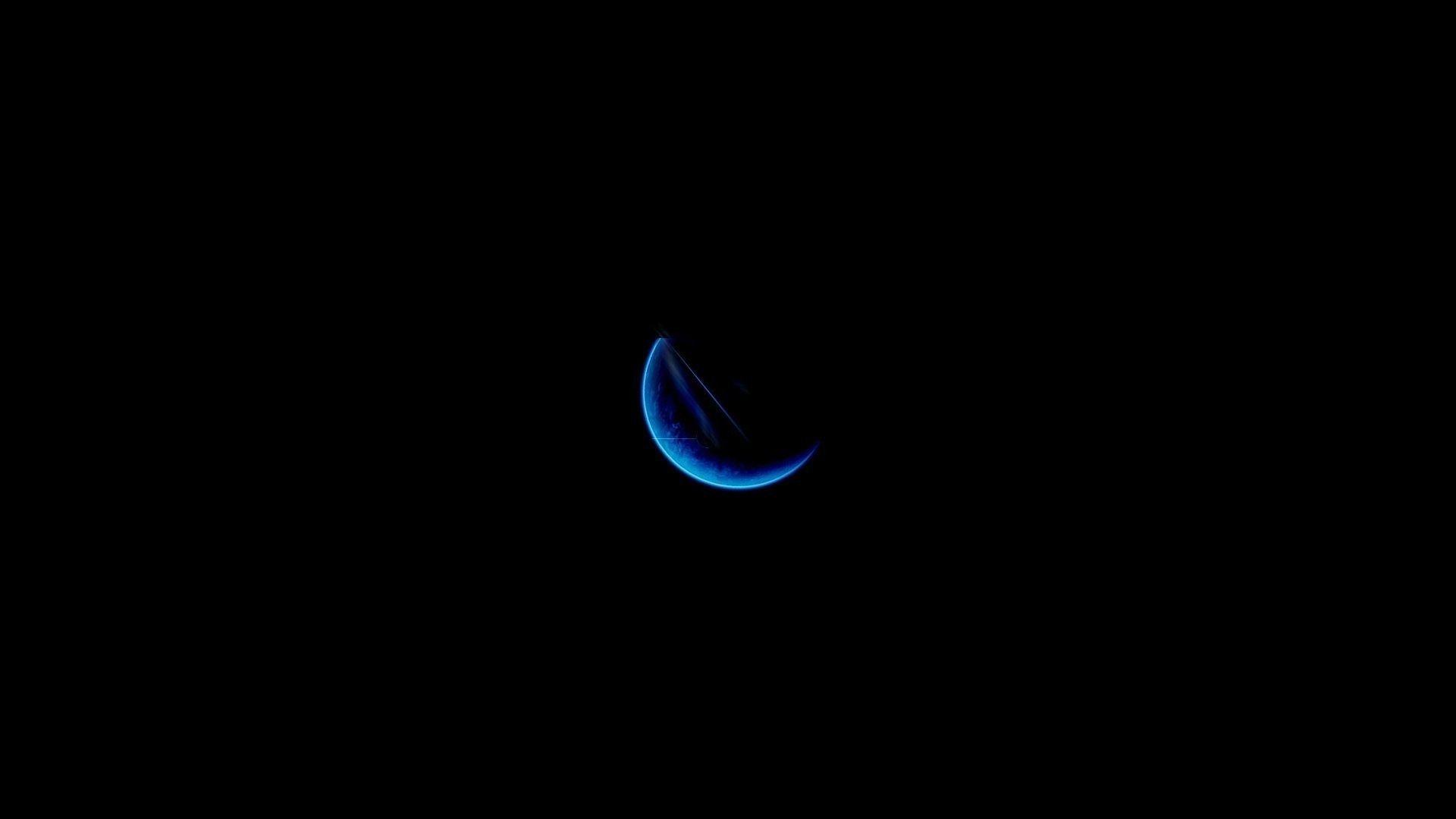 Dark Blue Moon Wallpapers Top Free Dark Blue Moon Backgrounds