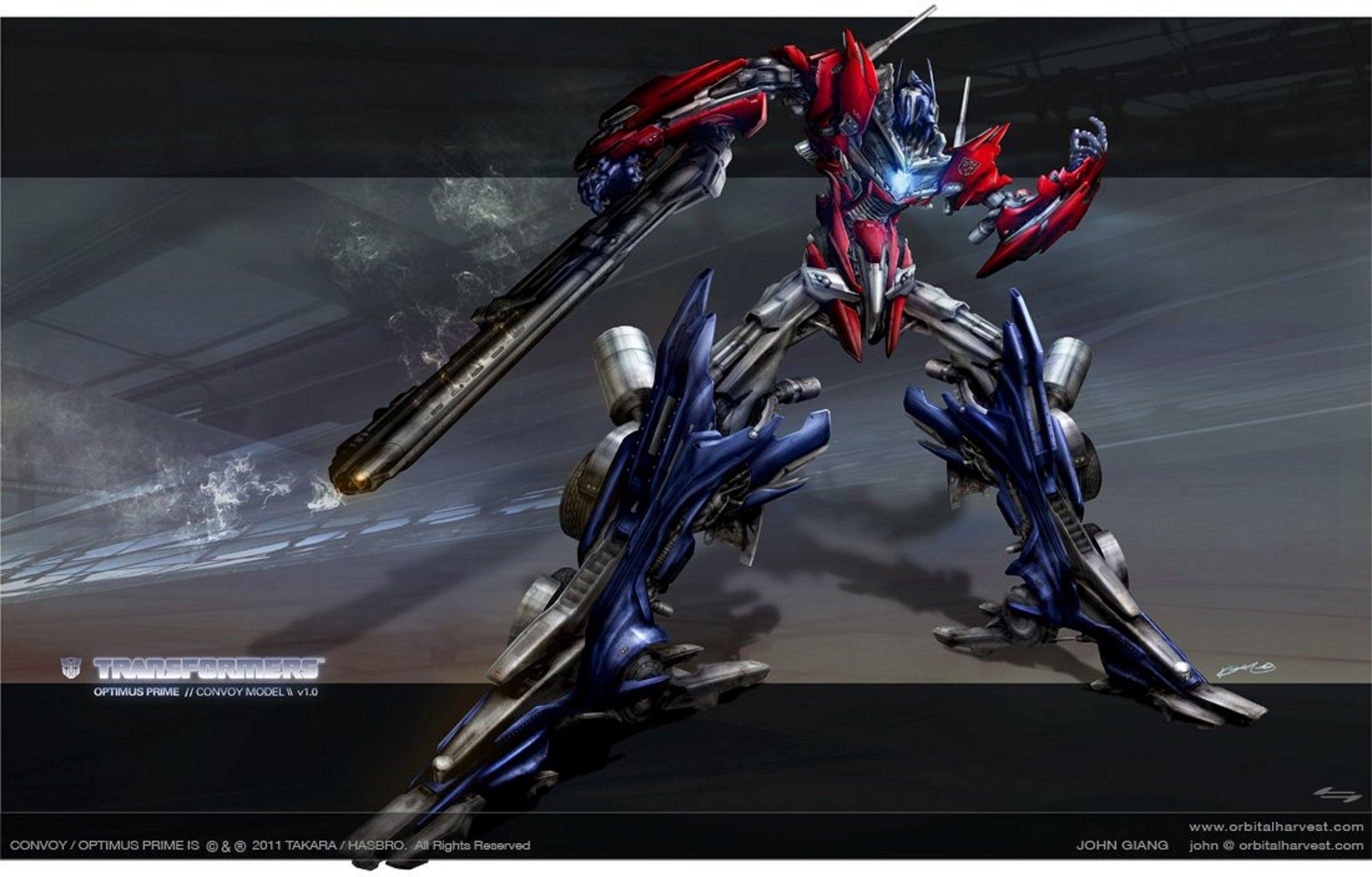 2560x1636 HD Wallpaper of Optimus Prime