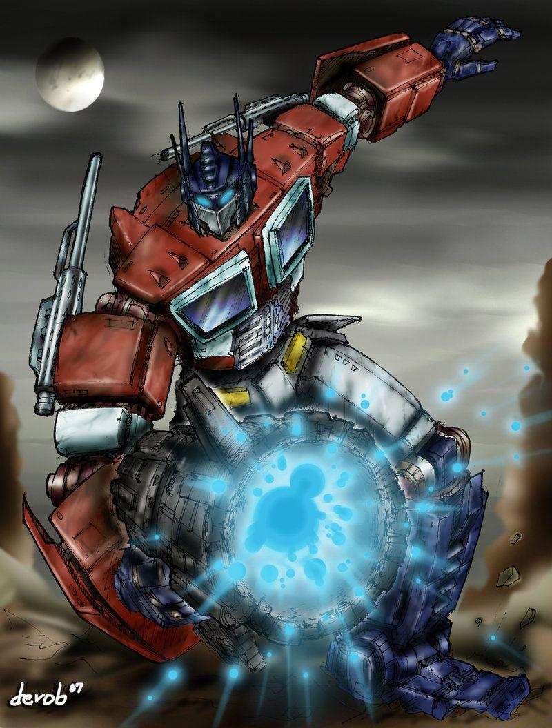800x1056 Optimus prime Transformers Fan Art
