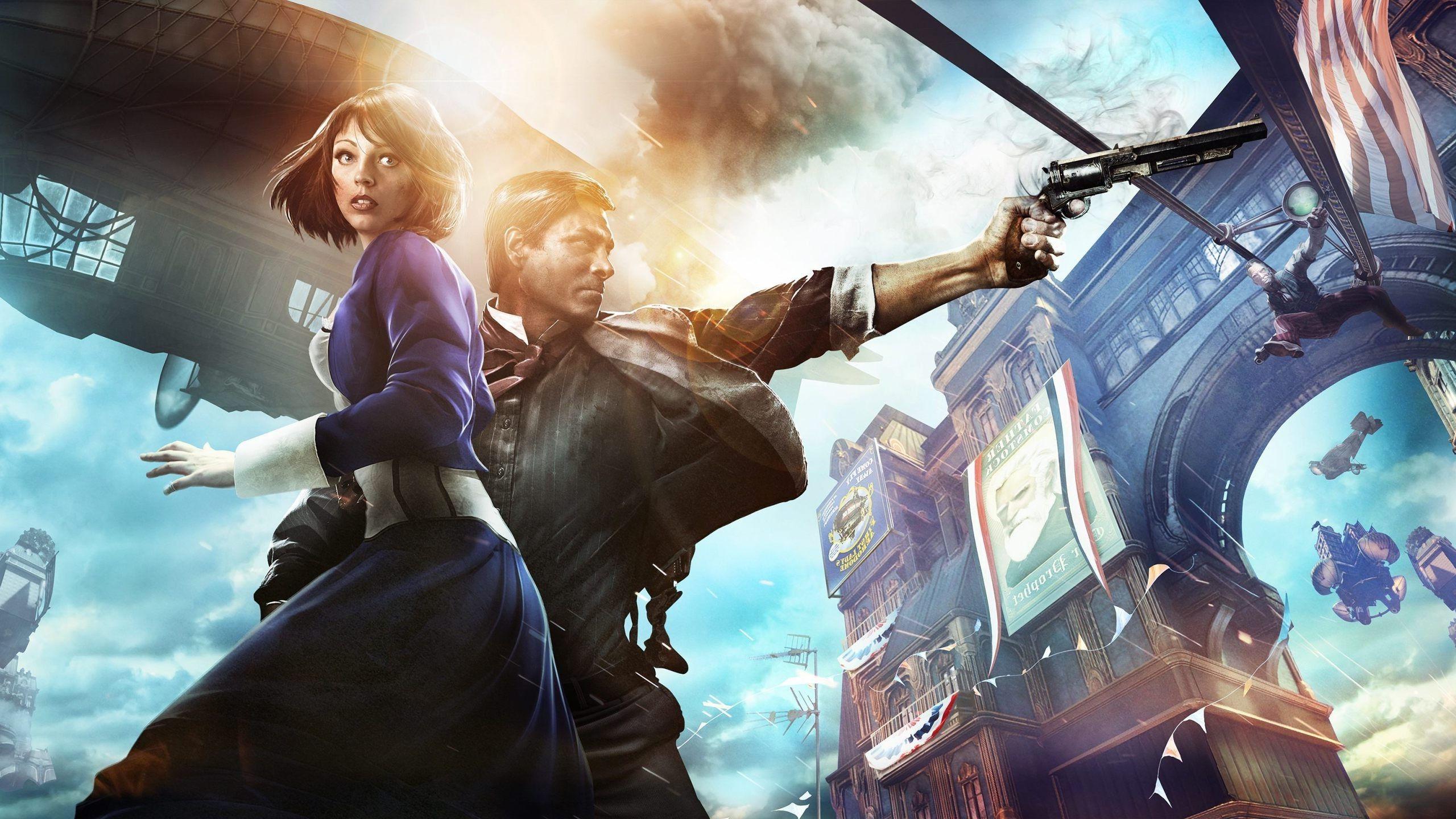 2560x1440 BioShock, BioShock Infinite, Video Games Wallpaper HD / Desktop and Mobile Background