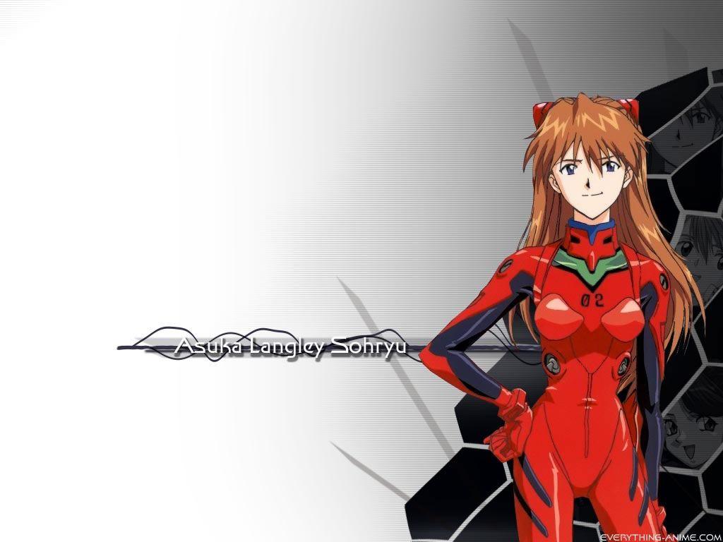 1024x768 Asuka Langley Sohryu Genesis Evangelion Wallpaper