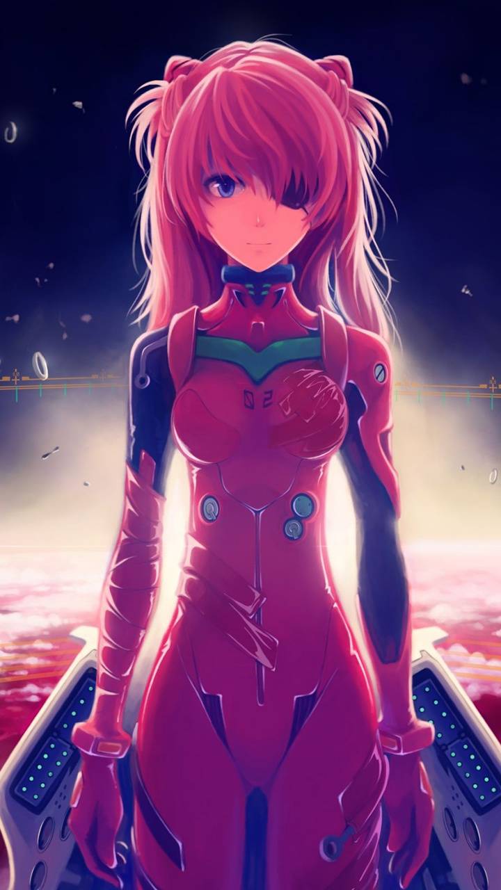 720x1280 Asuka Langley NGE wallpaper