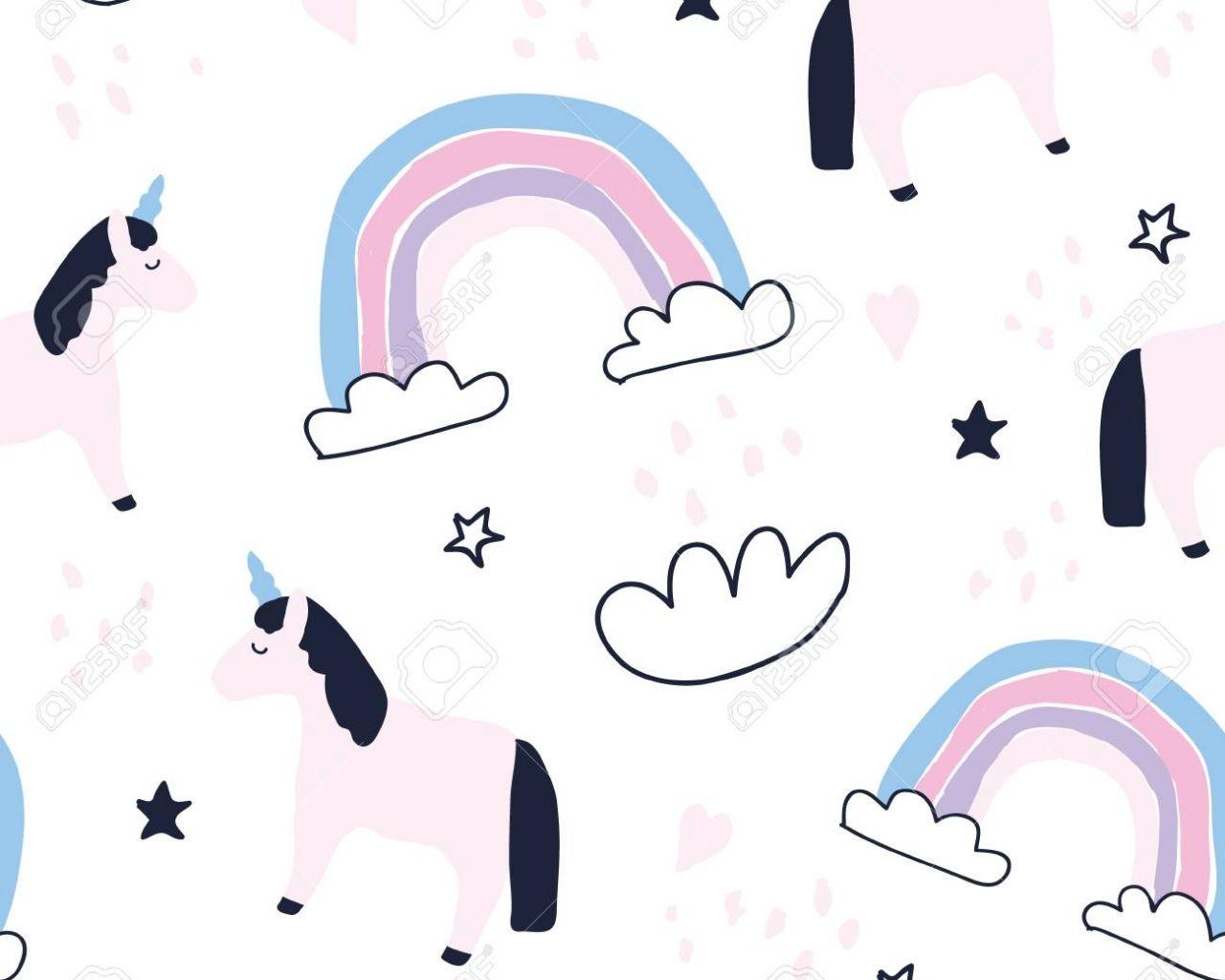 1280x1024 Free download Cute Unicorns And Rainbows Seamless Pattern Baby Unicorn [1300x1300] for your Desktop, Mobile & Tablet. Explore Cute Unicorns Wallpaper. Cute Unicorns Wallpaper, Unicorns Wallpaper, Unicorns Background