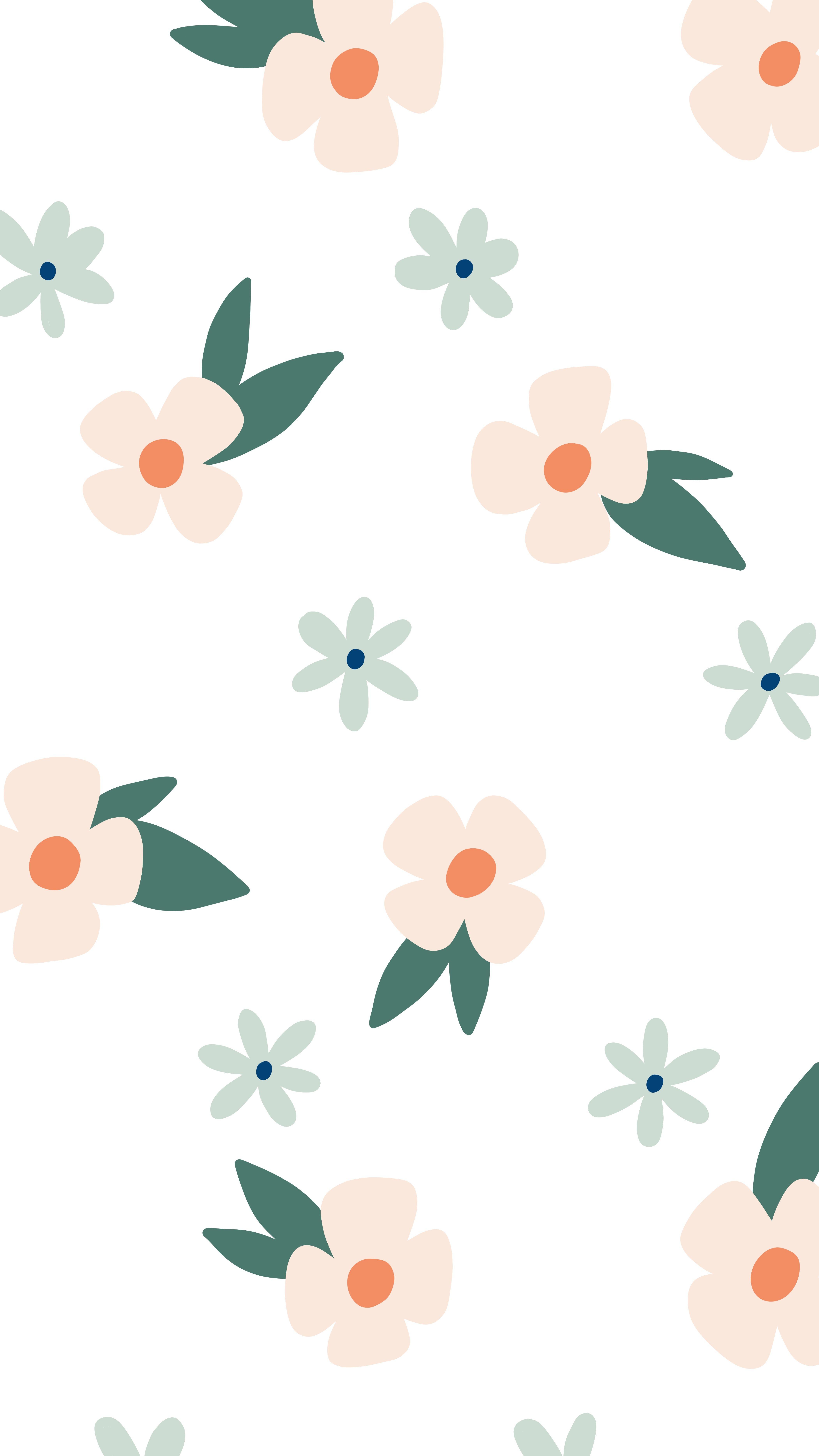 4205x7474 Summer Flower Pattern. iPad wallpaper, Flower patterns, iPhone wallpaper