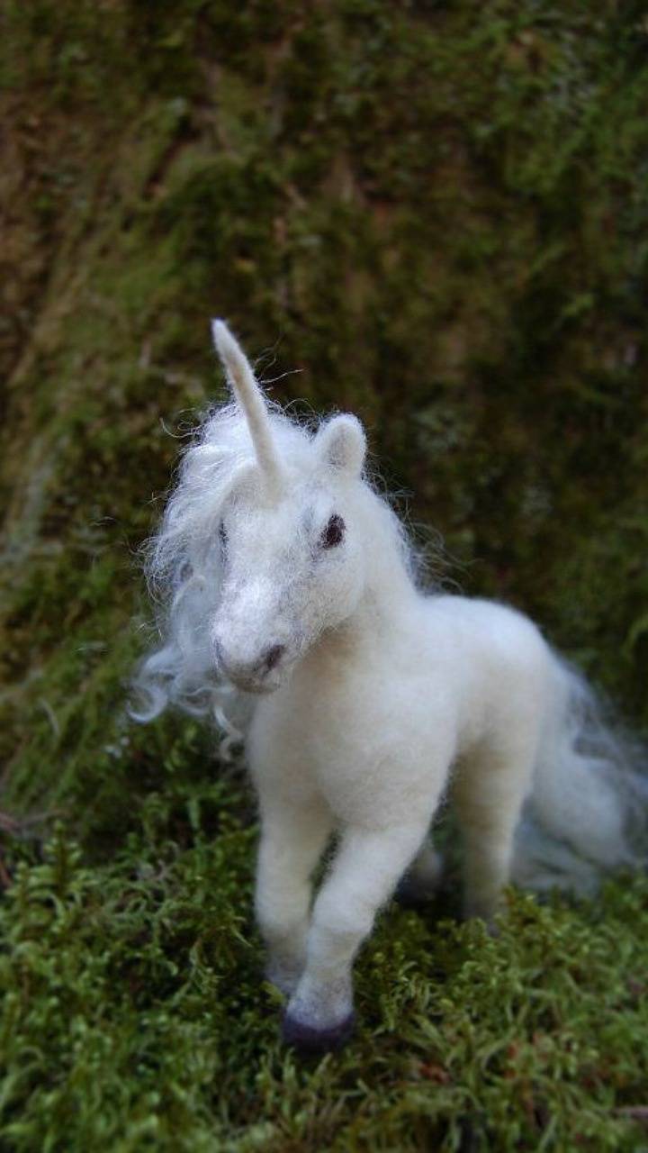 720x1280 Cute baby unicorn wallpaper