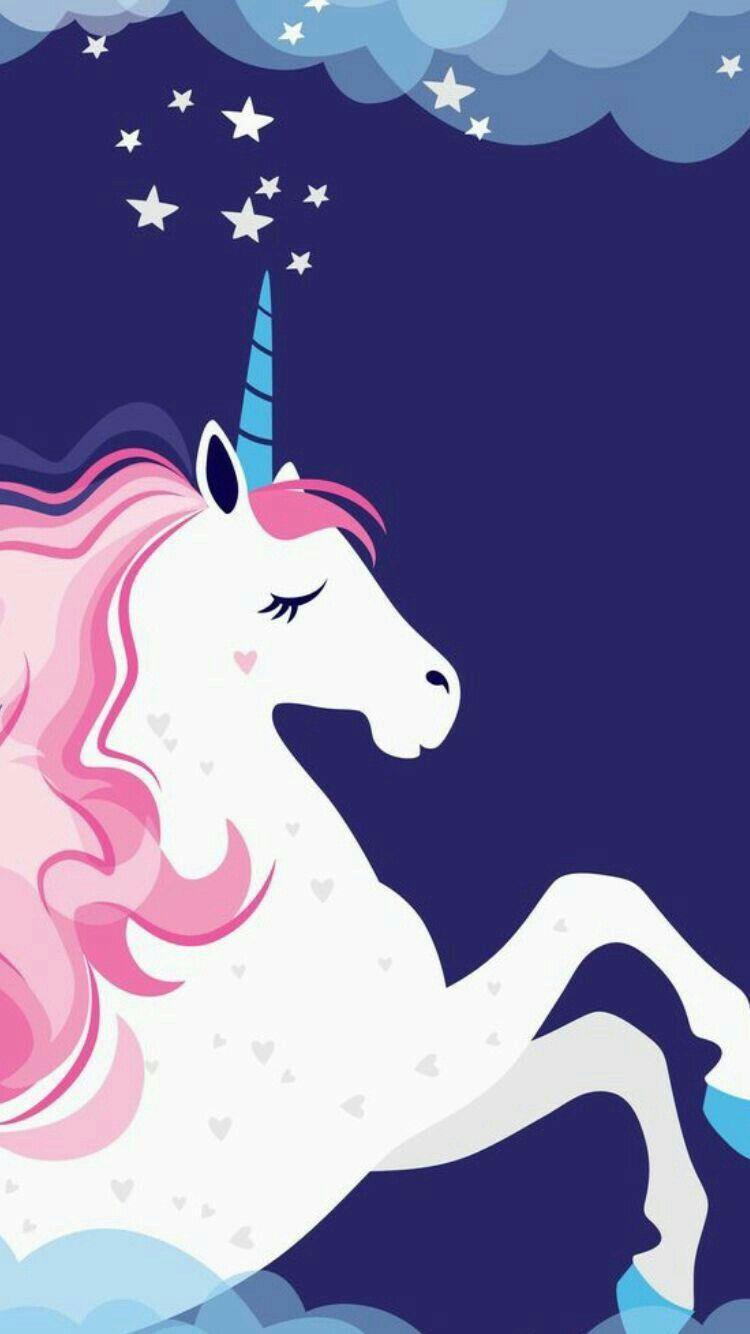 750x1334 Wallpaper. By Artist Unknown. Unicorn wallpaper cute, Unicorn wallpaper, Unicorn picture