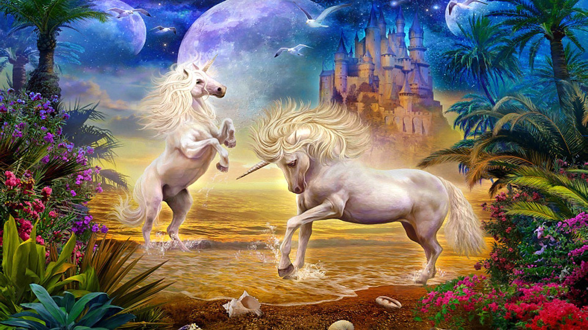 1920x1080 Magic Unicorns Myths And Legends Fantasy HD Wallpaper 1920x1200 :