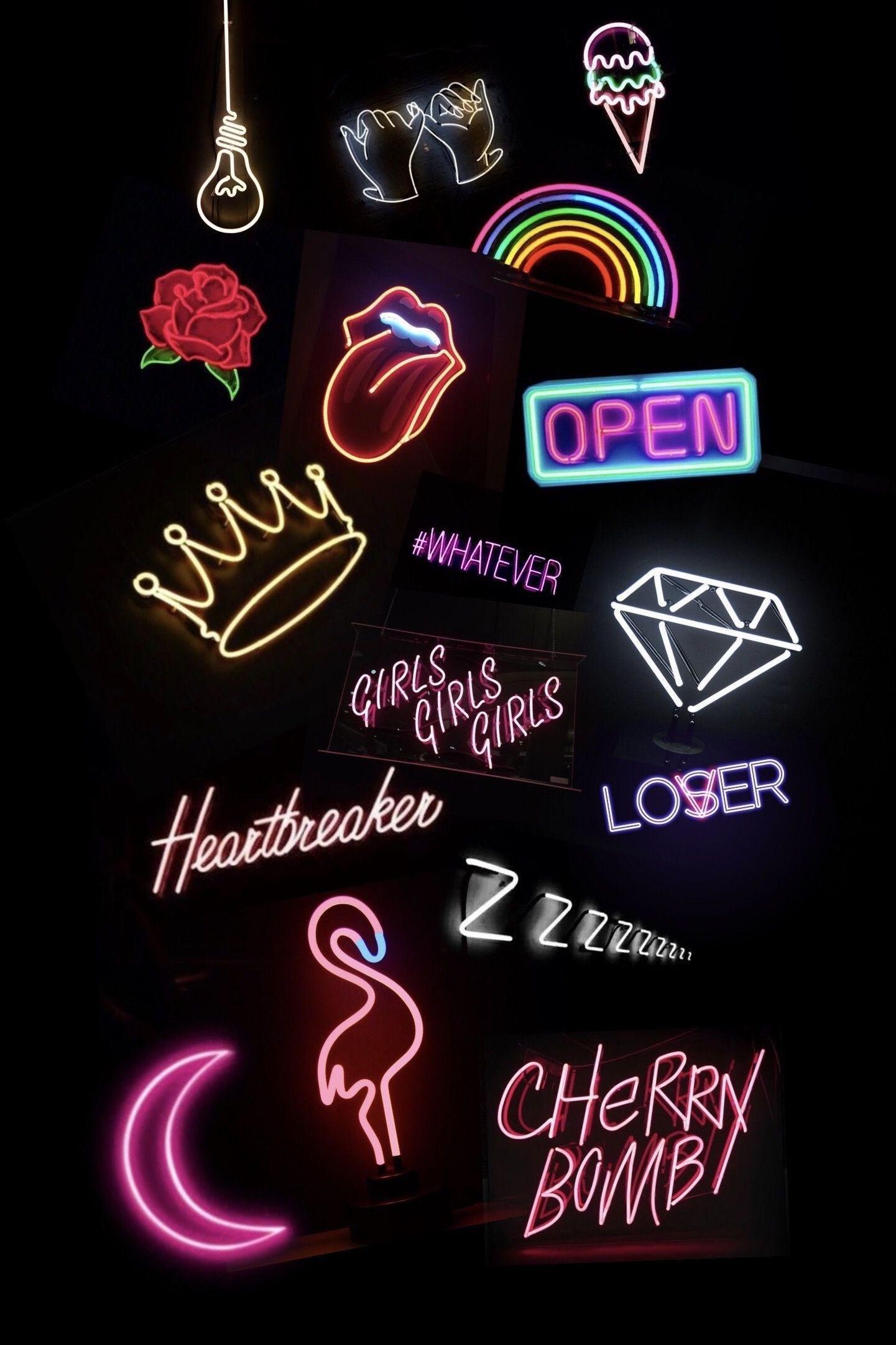 Neon Light Aesthetic Wallpapers - Top Free Neon Light Aesthetic Backgrounds  - WallpaperAccess