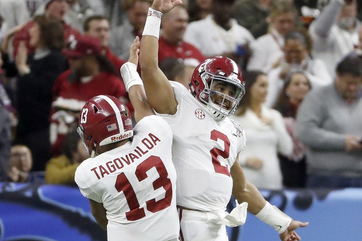 1200x800 Can Alabama really use both Tua Tagovailoa and Jalen Hurts at the same time? 'Bama Roll