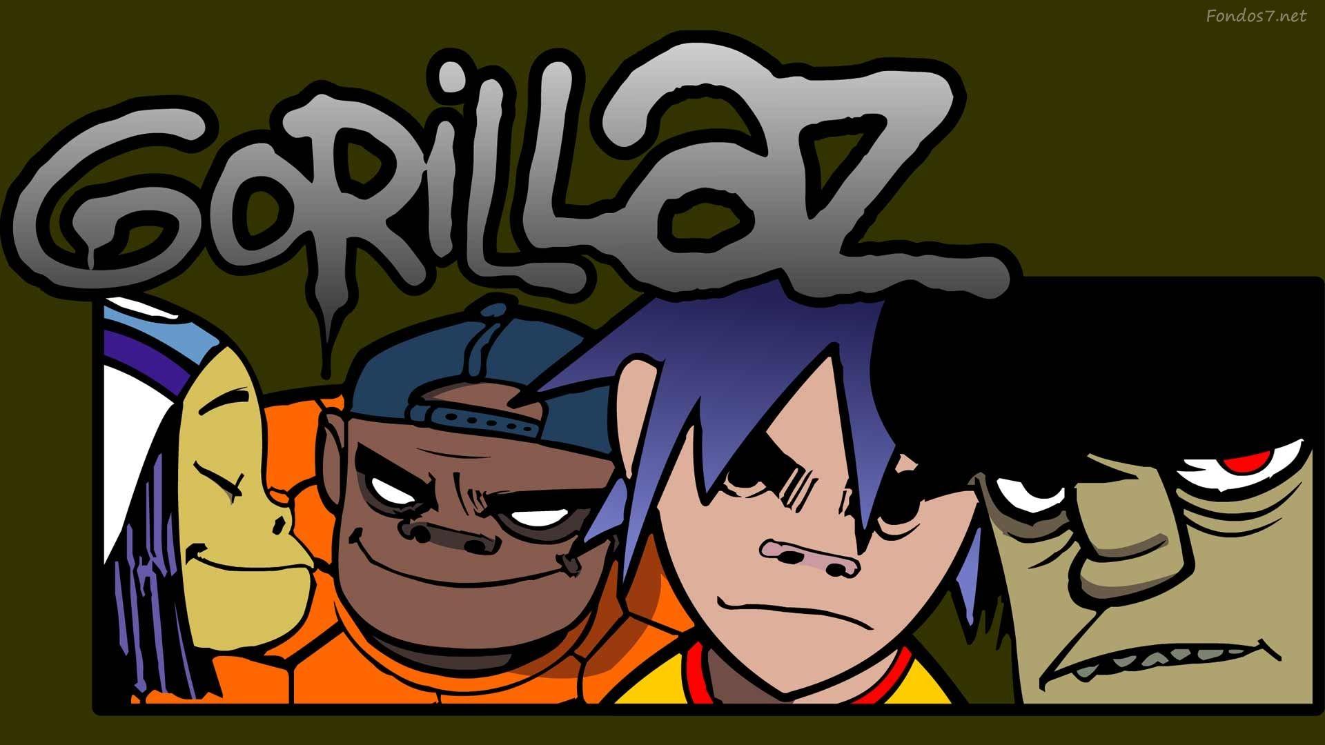 2D Gorillaz HD Wallpapers and Backgrounds