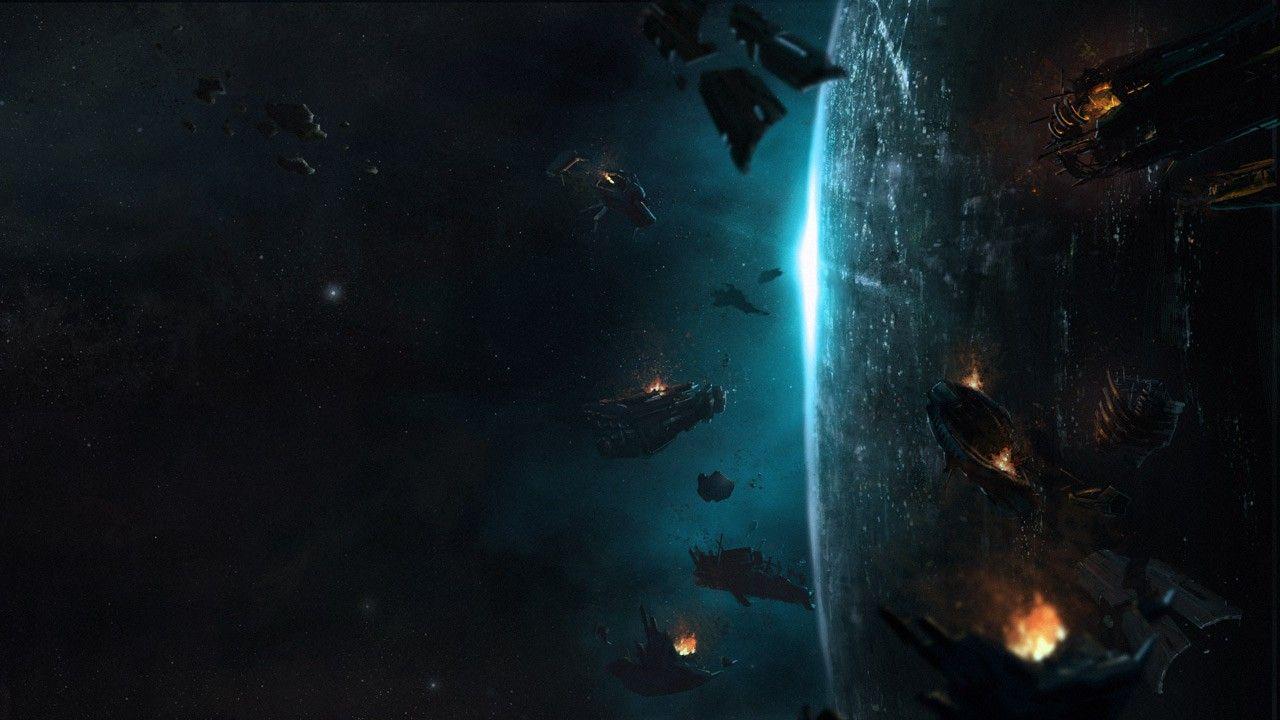 1280x720 outer space, planets, Halo, concept art, science fiction, Halo 4 wallpaper